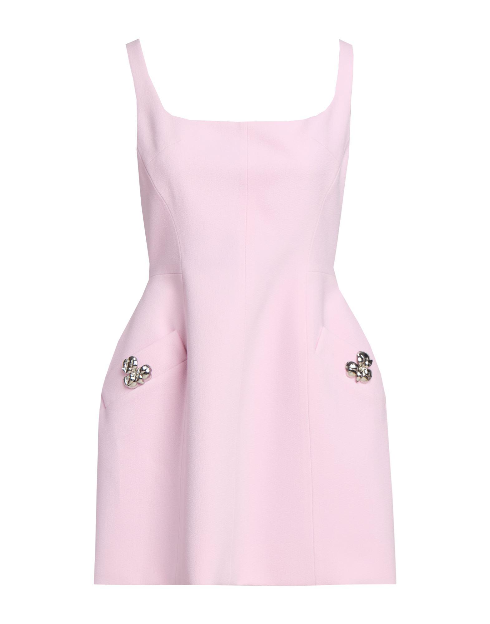 blush pink blumarine mini dress BLUMARINE 1996 Pink Satin Mini Dress (S)