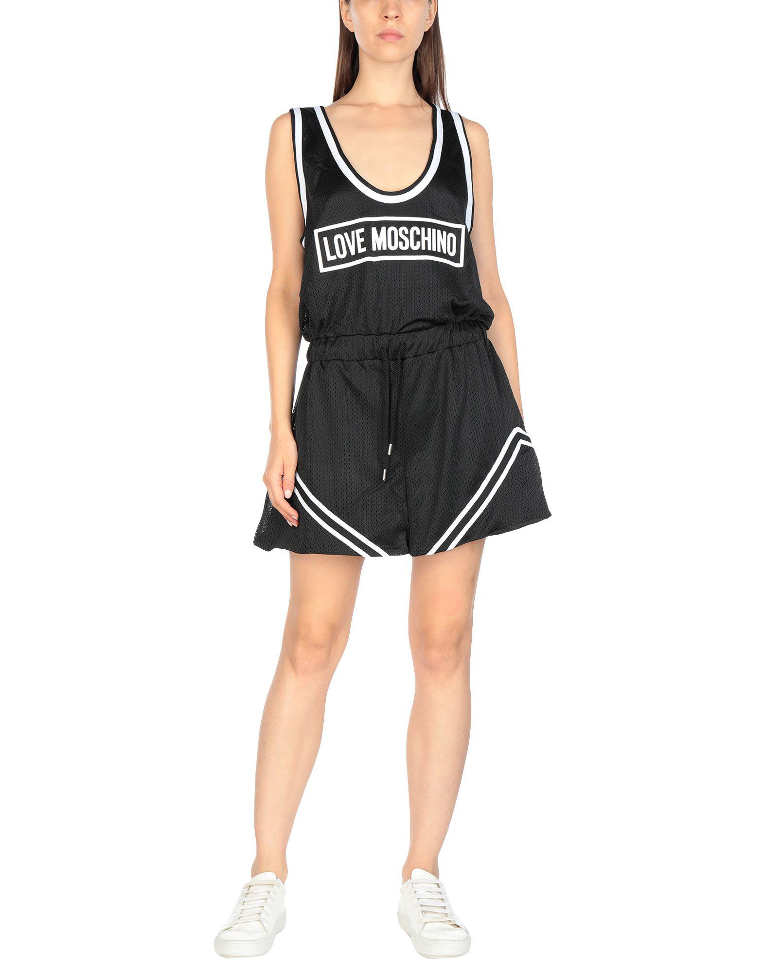 love moschino embellished trainer in black