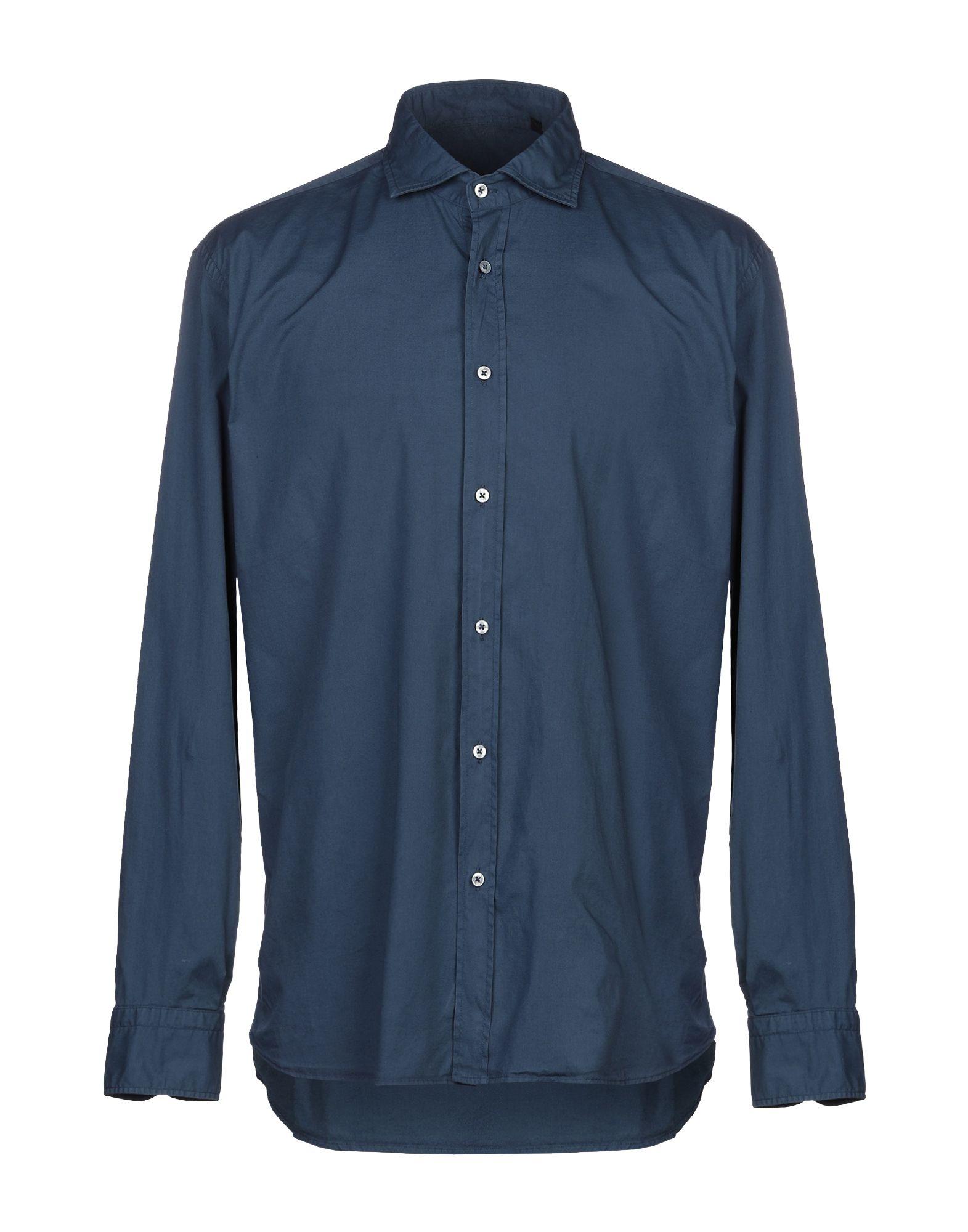 Historic Cotton Shirt in Dark Blue (Blue) for Men - Lyst