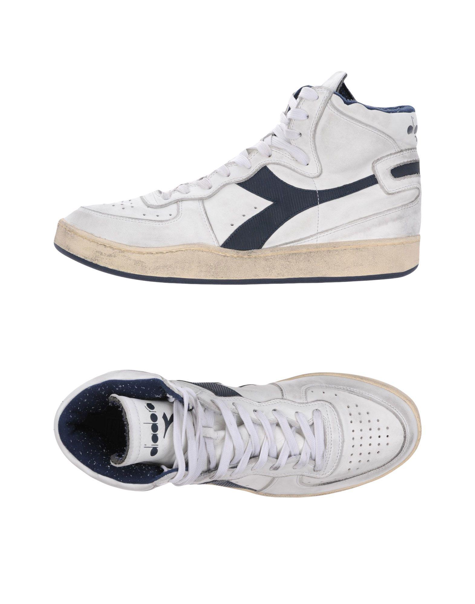 Diadora High-tops & Sneakers in White for Men | Lyst