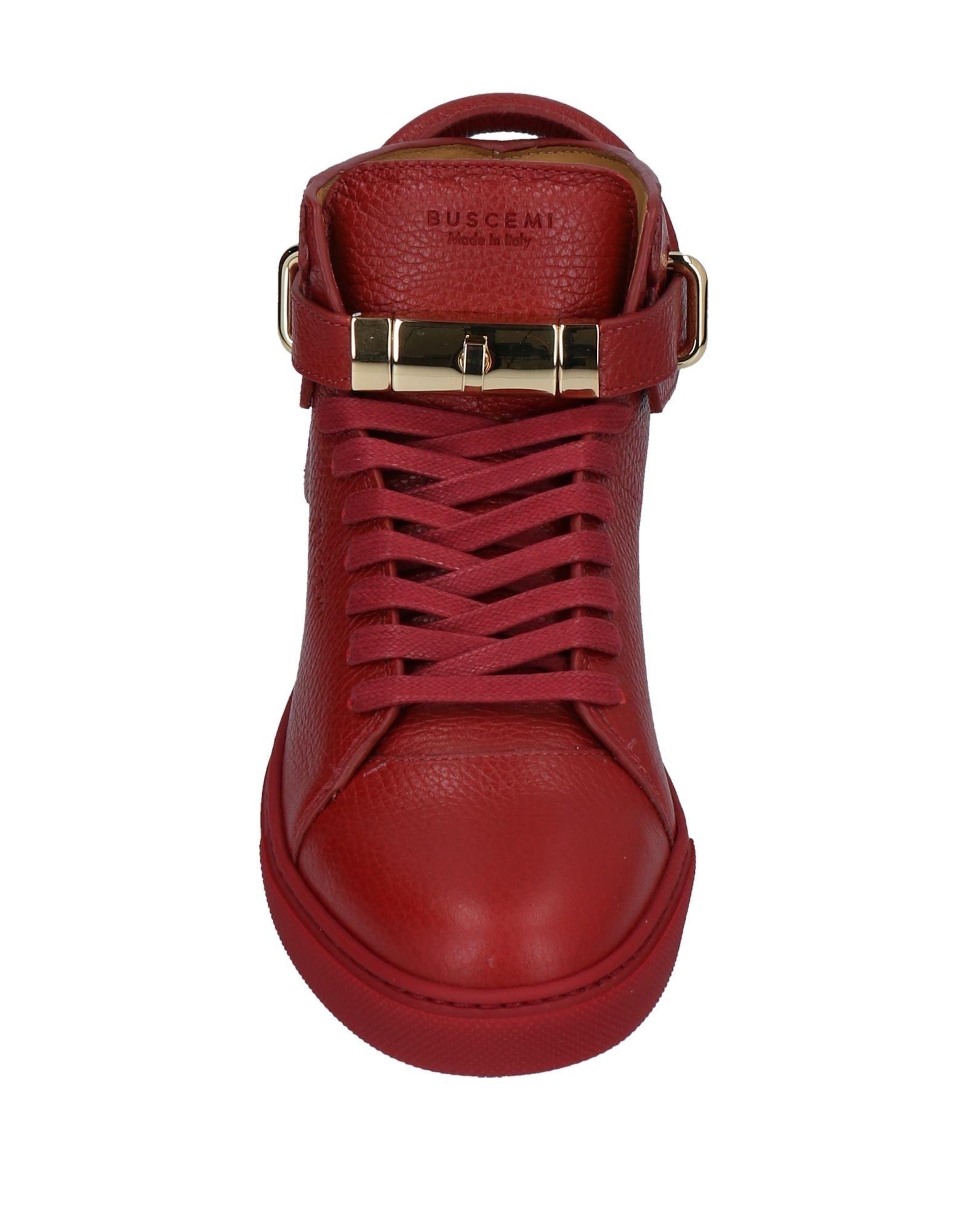 buscemi sneakers red