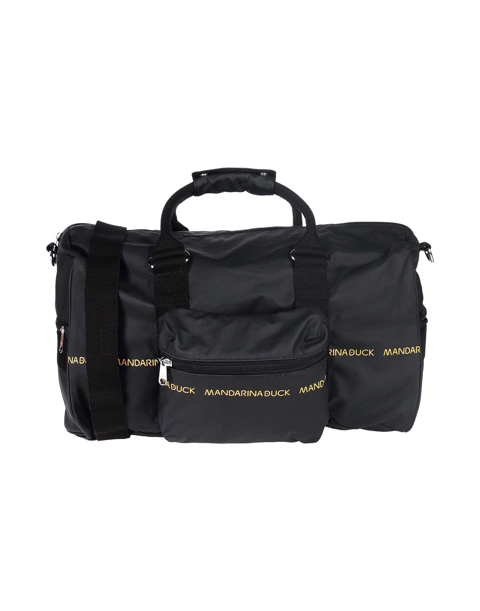 Bolso de viaje Mandarina Duck de Lona de color Negro para hombre - Lyst