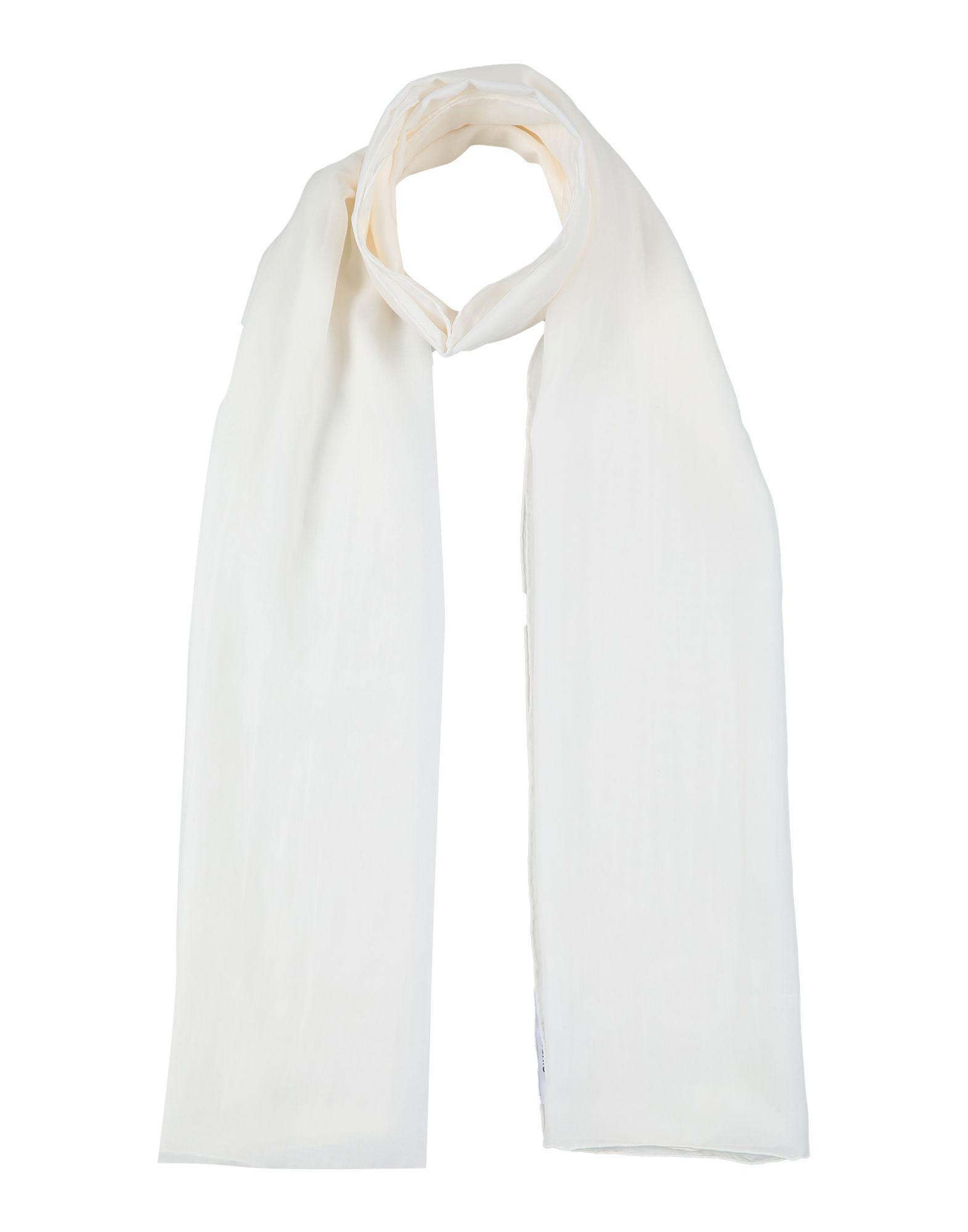 white scarf
