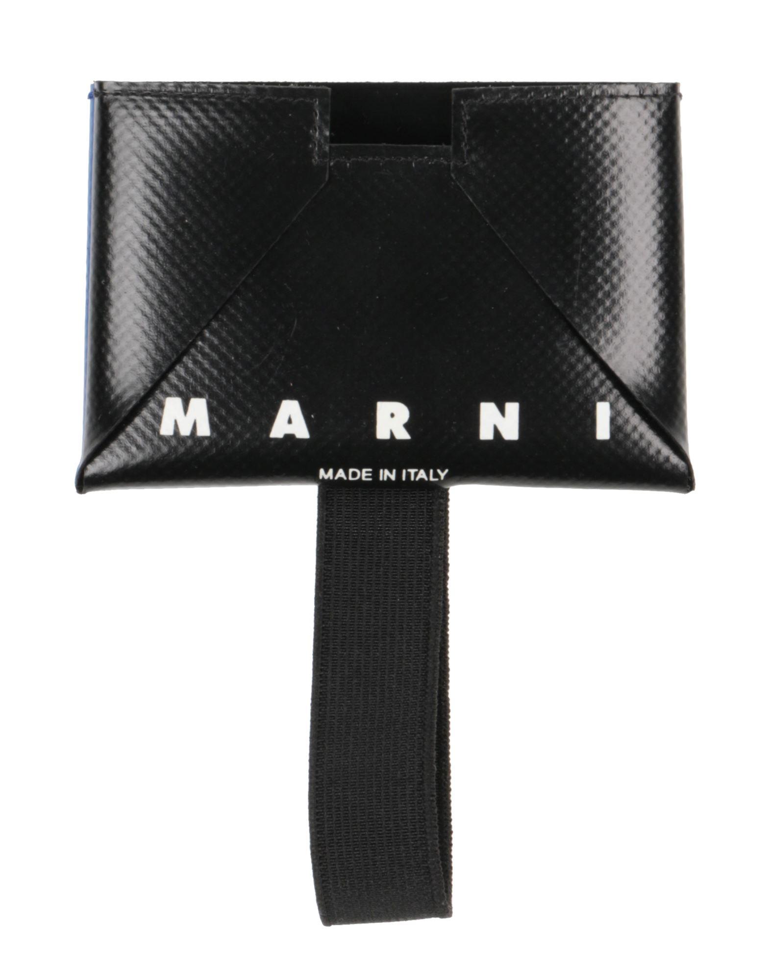 [Marni] Leather Zipper Card Holder - Black / ☆送料込☆ Leather Wavy Cardholder in Black – SVRN