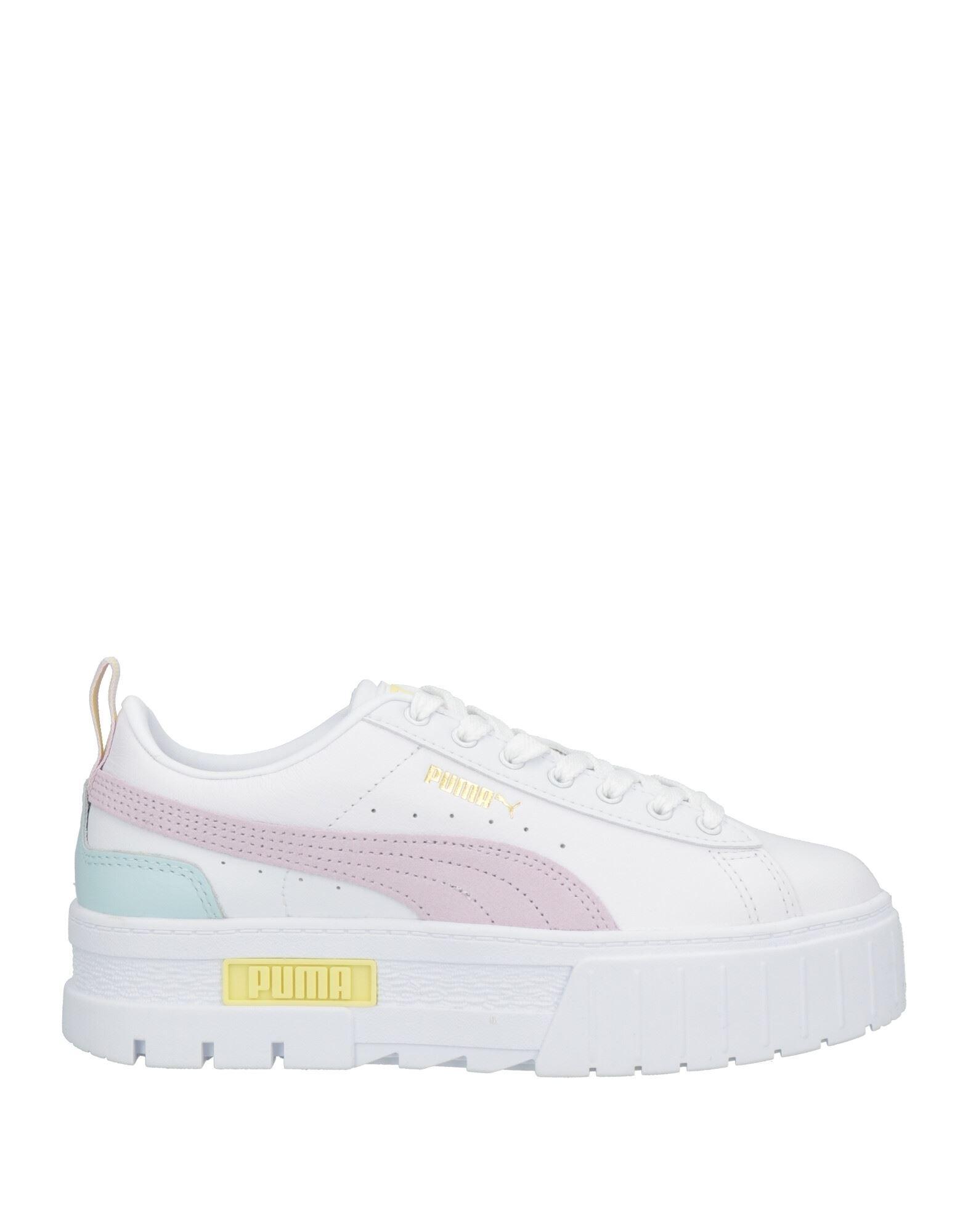 jd white puma trainers