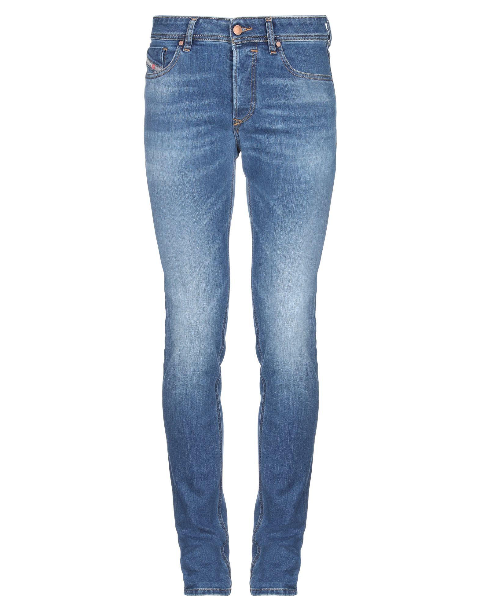 DIESEL Denim Trousers in Blue for Men Lyst
