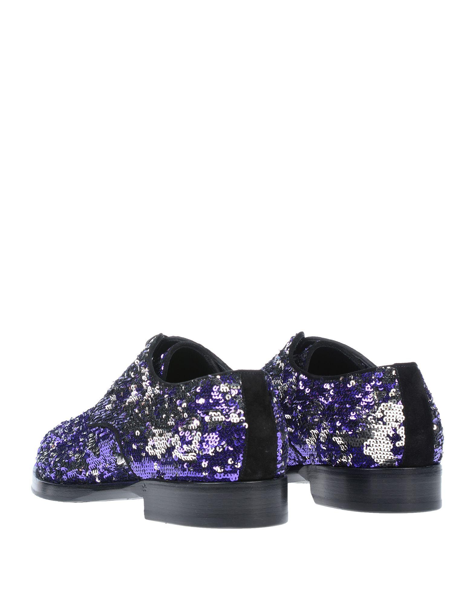 Dolce &amp; Gabbana Laceup Shoe in Purple for Men Lyst