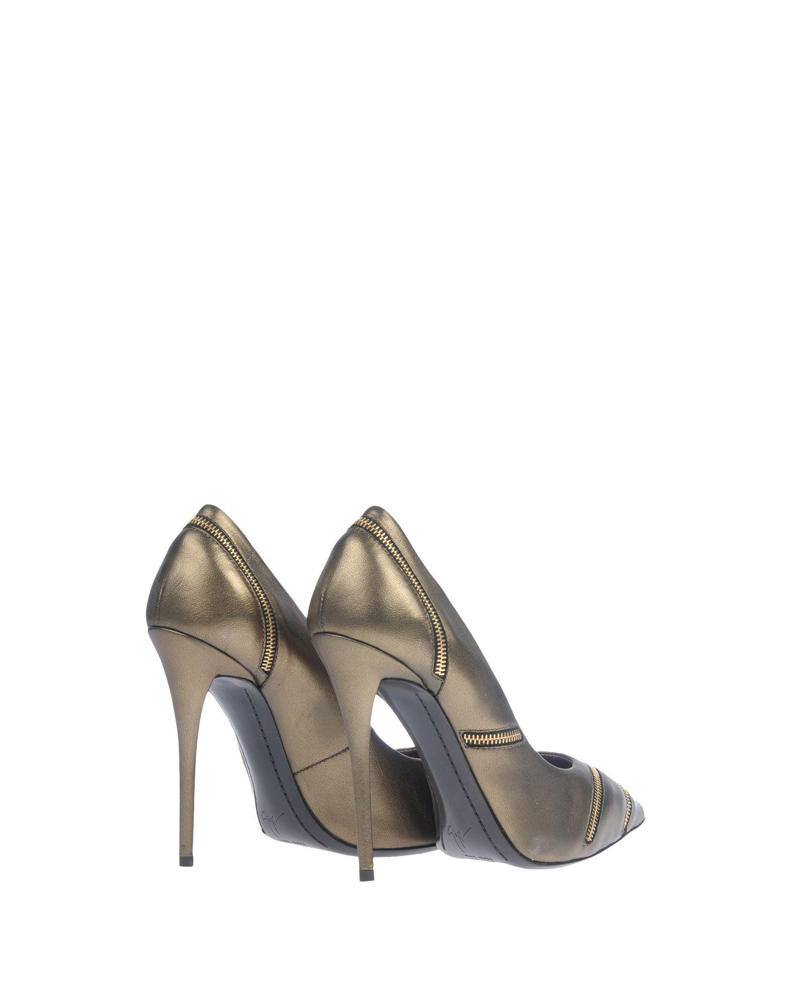 giuseppe zanotti green heels