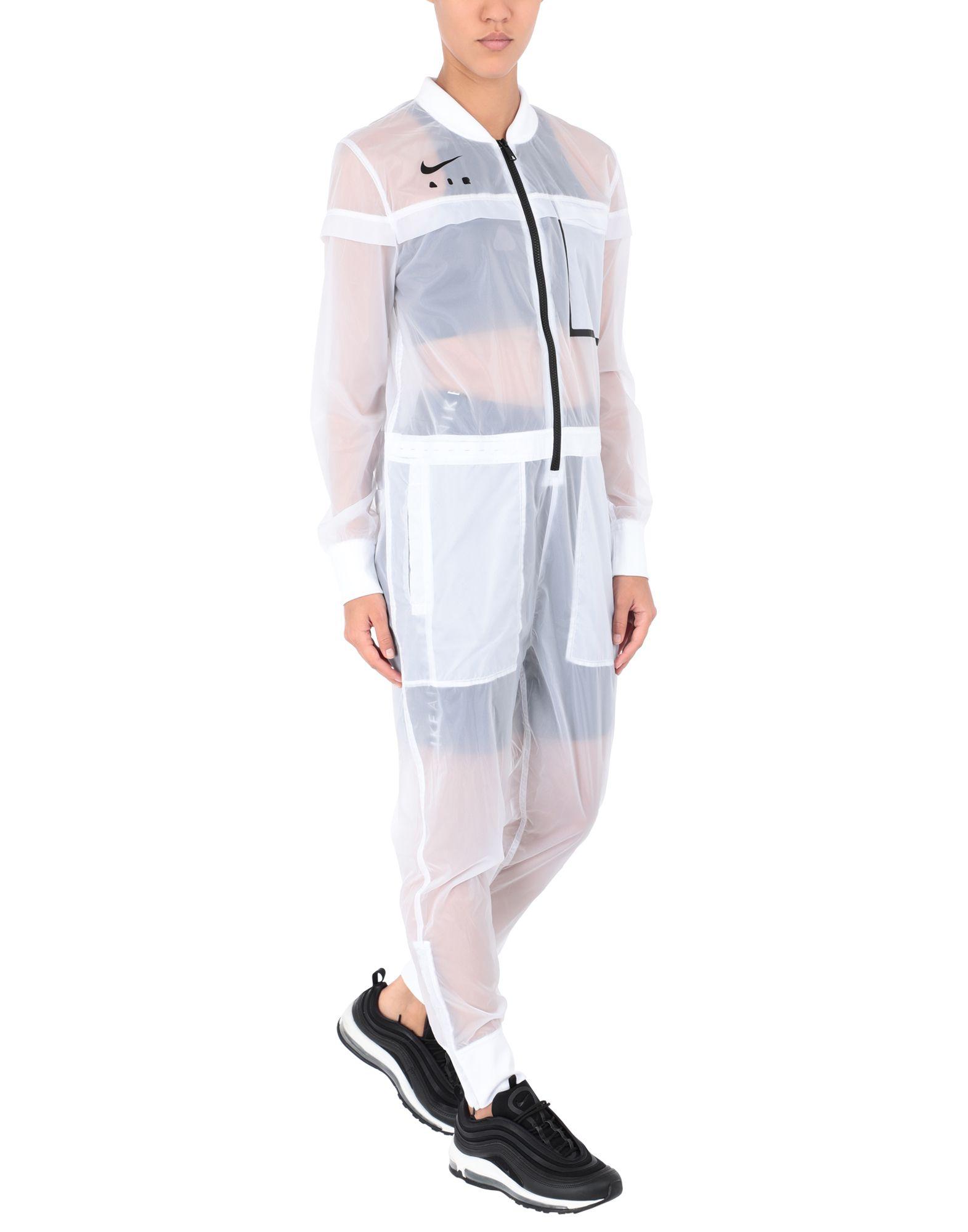 nike jumpsuit white