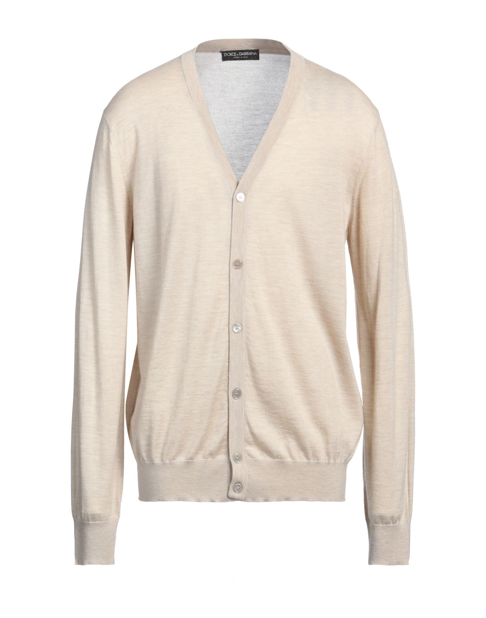 【VIP価格】DOLCE & GABBANA White Long Sleeve Cardigan Silk round-neck cardigan in White for Women | Dolce&Gabbana®