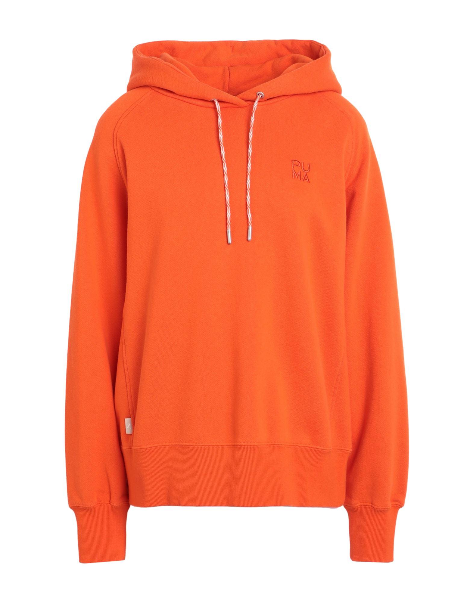 Orange puma sweatshirt online