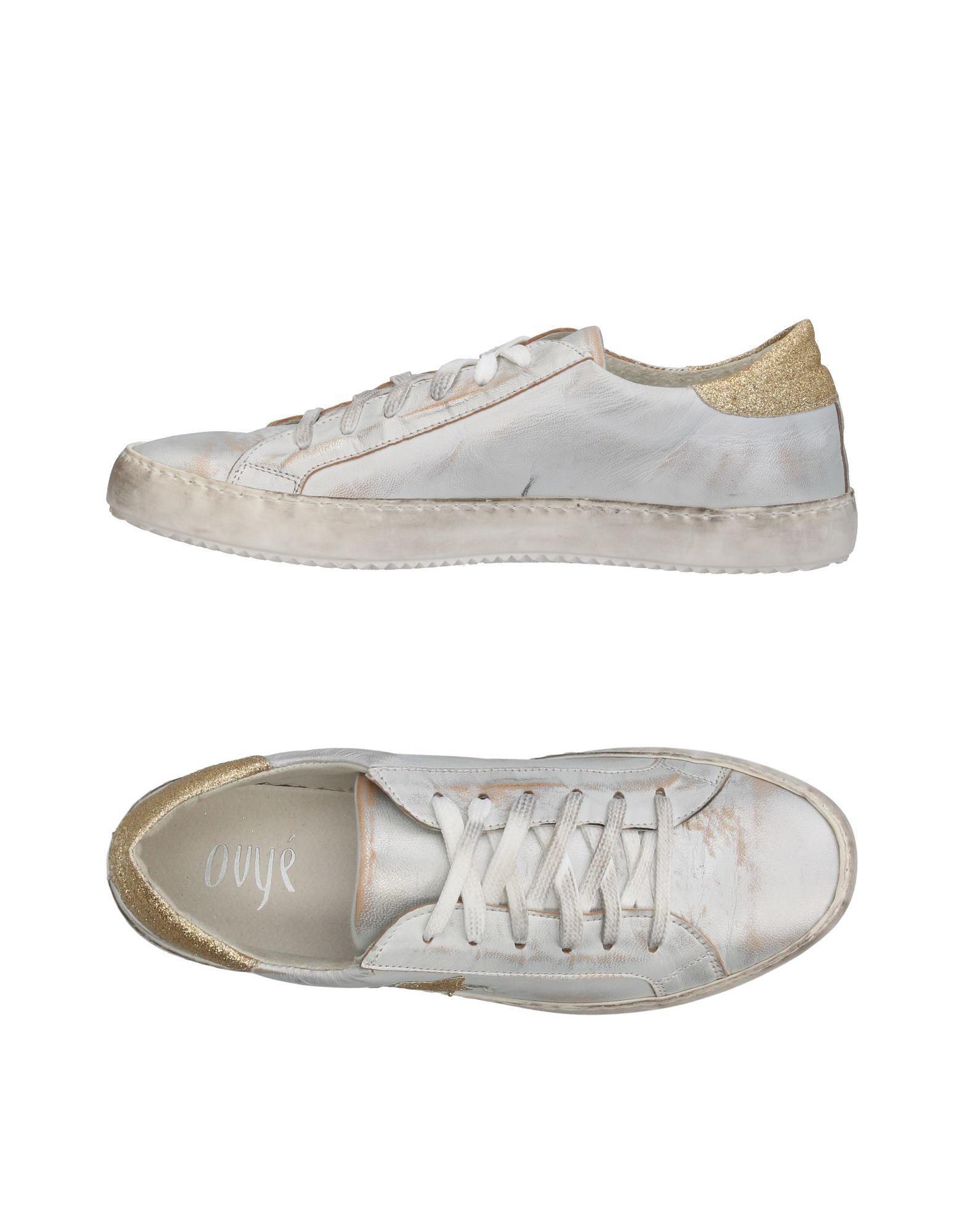 Ovye' By Cristina Lucchi Leather Low-tops & Sneakers in Silver (Metallic)  for Men - Lyst