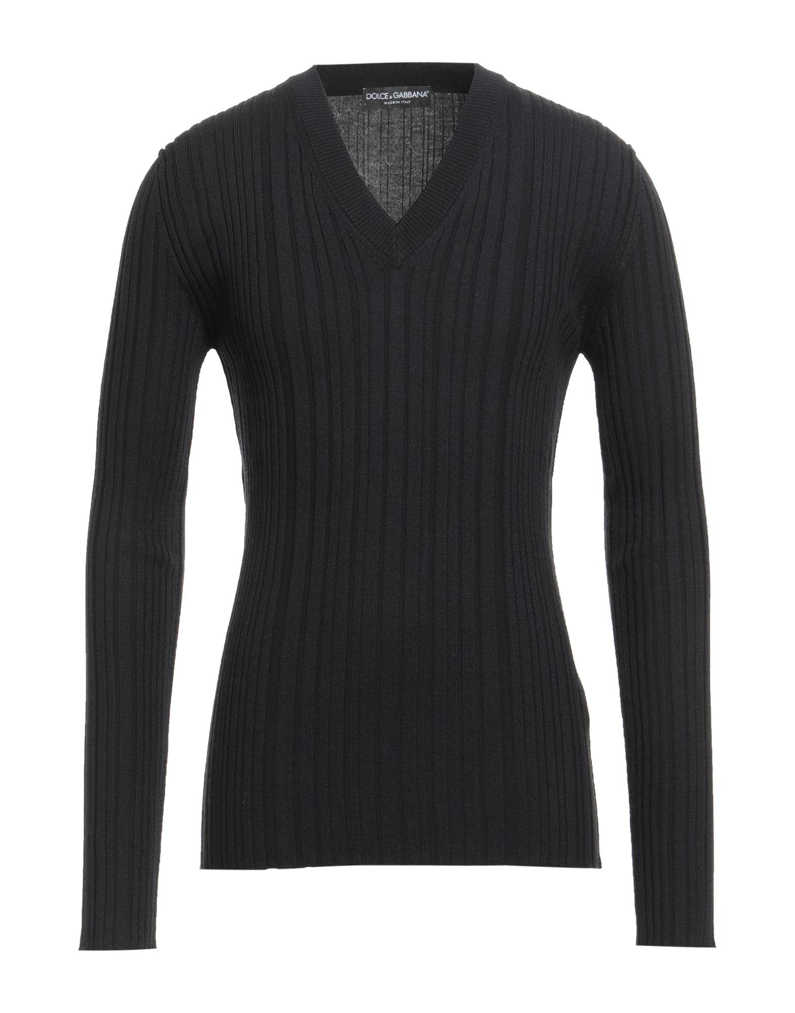 DOLCE&GABBANA Border V Neck Knit