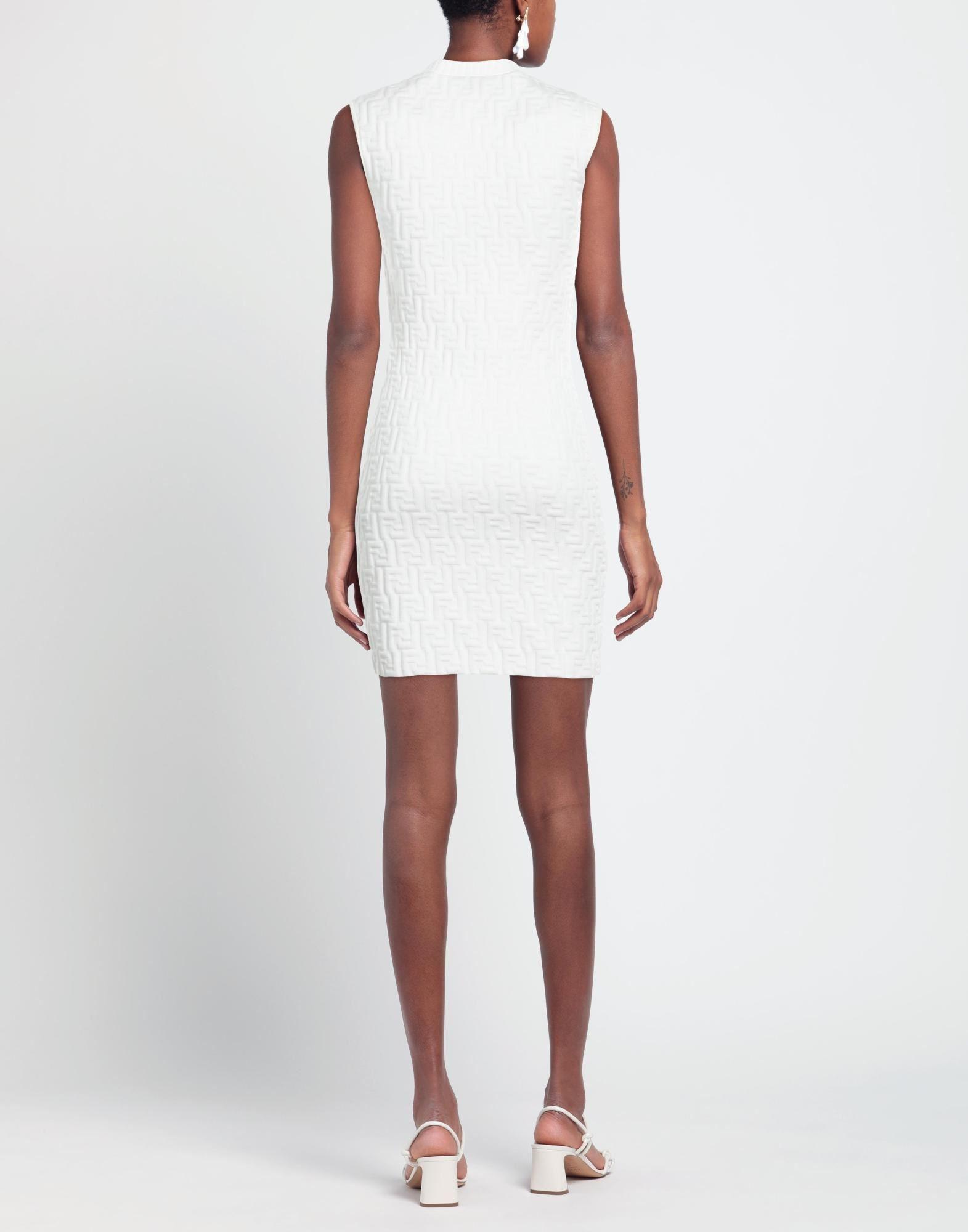 Fendi Short Dress in White Lyst