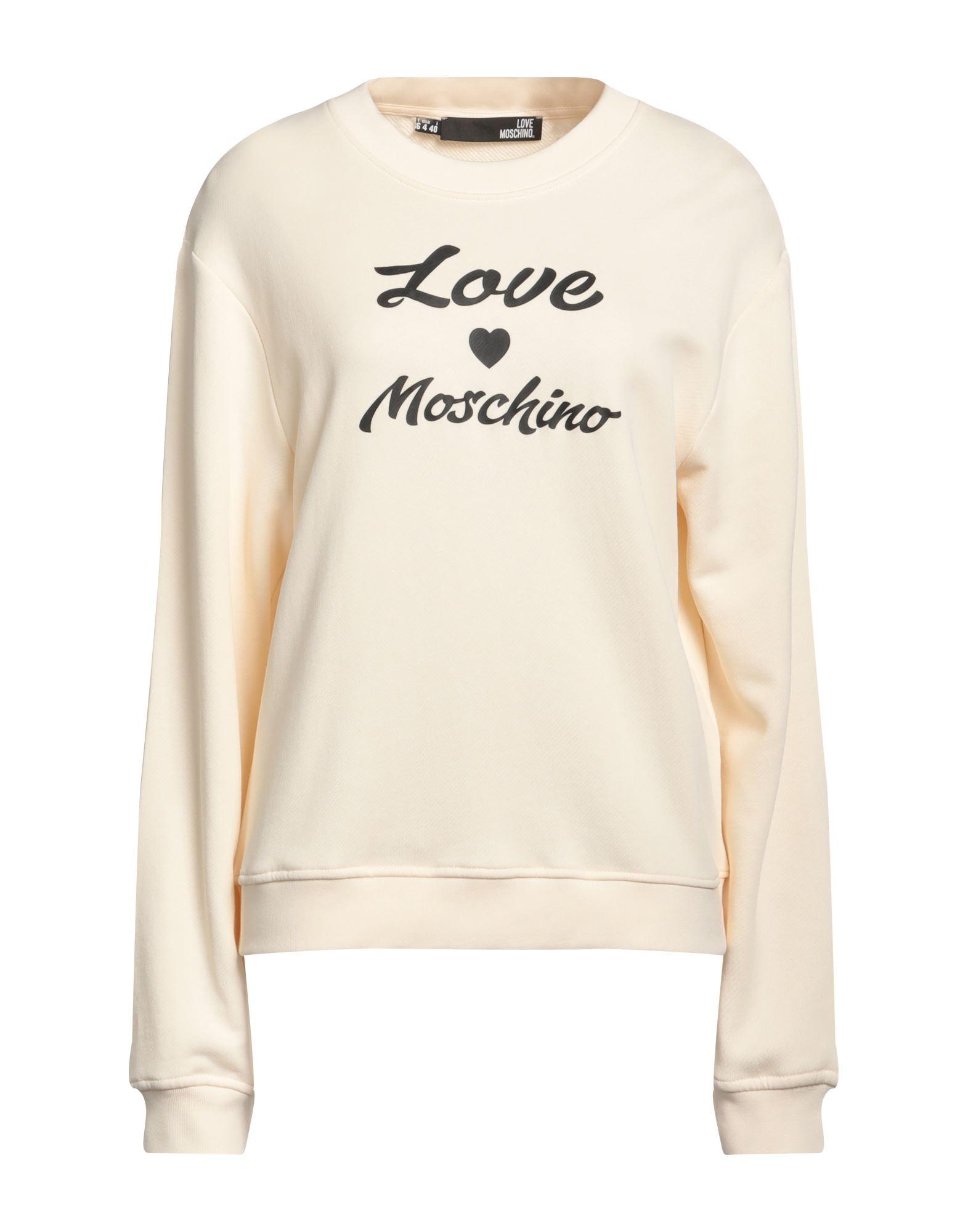 Love Moschino Sweatshirt in Natural Lyst Australia