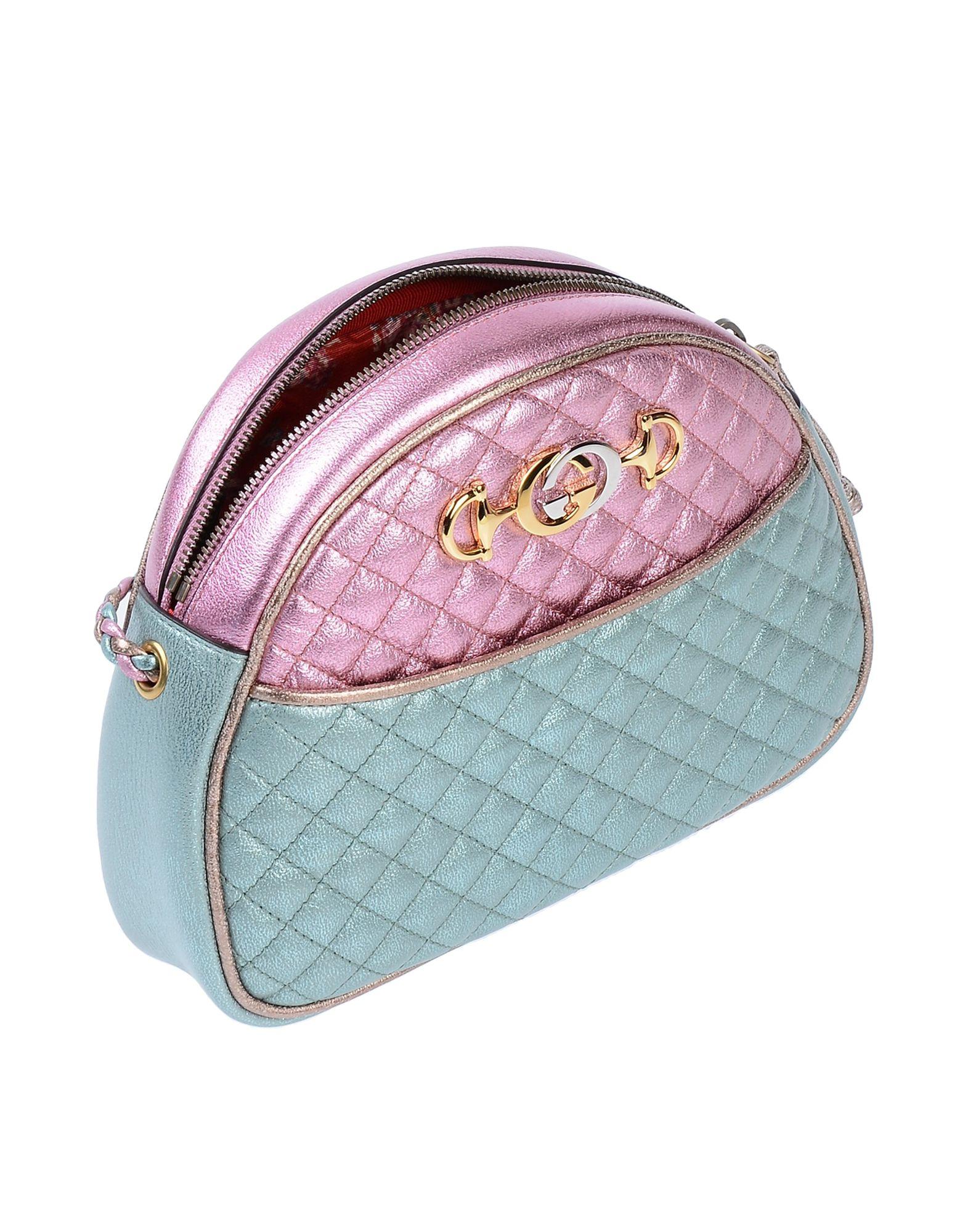 Gucci Cross-body Bag in Pink - Lyst