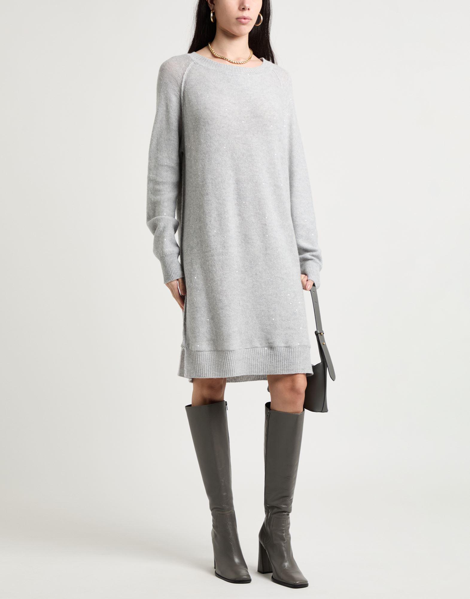 ワンピースその他 LORENA ANTONIAZZI Women Dresses I24123AM96A2472 Grey Lorena Antoniazzi Dresses for Women | Online Sale up to 83