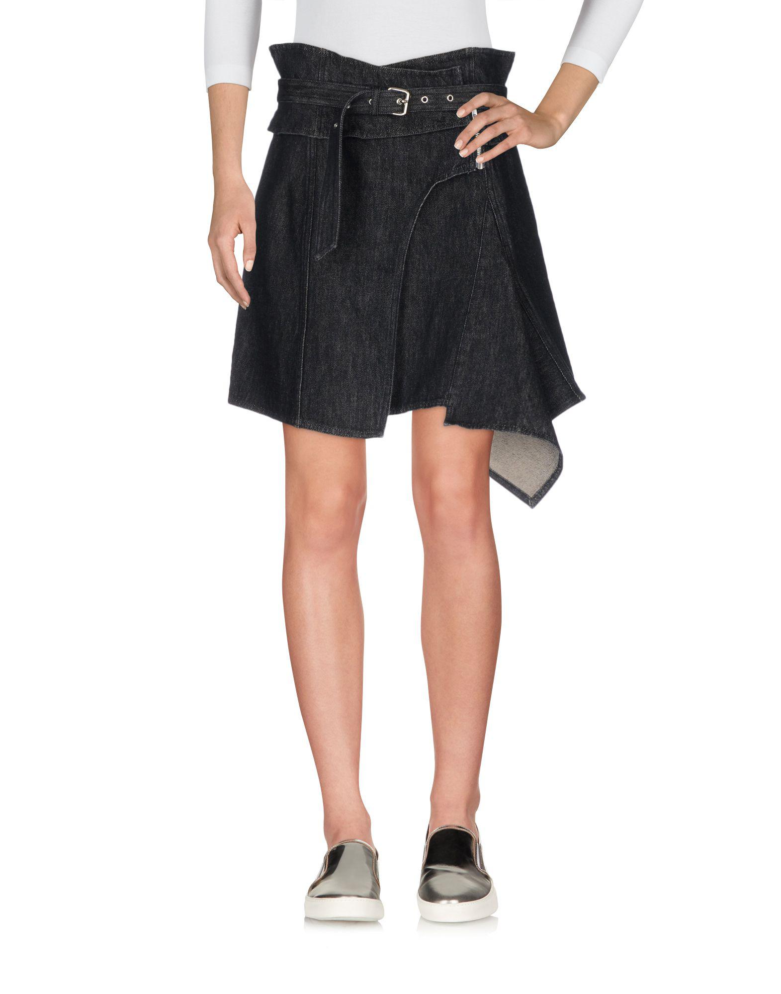 Isabel Marant Denim Skirt in Black Lyst