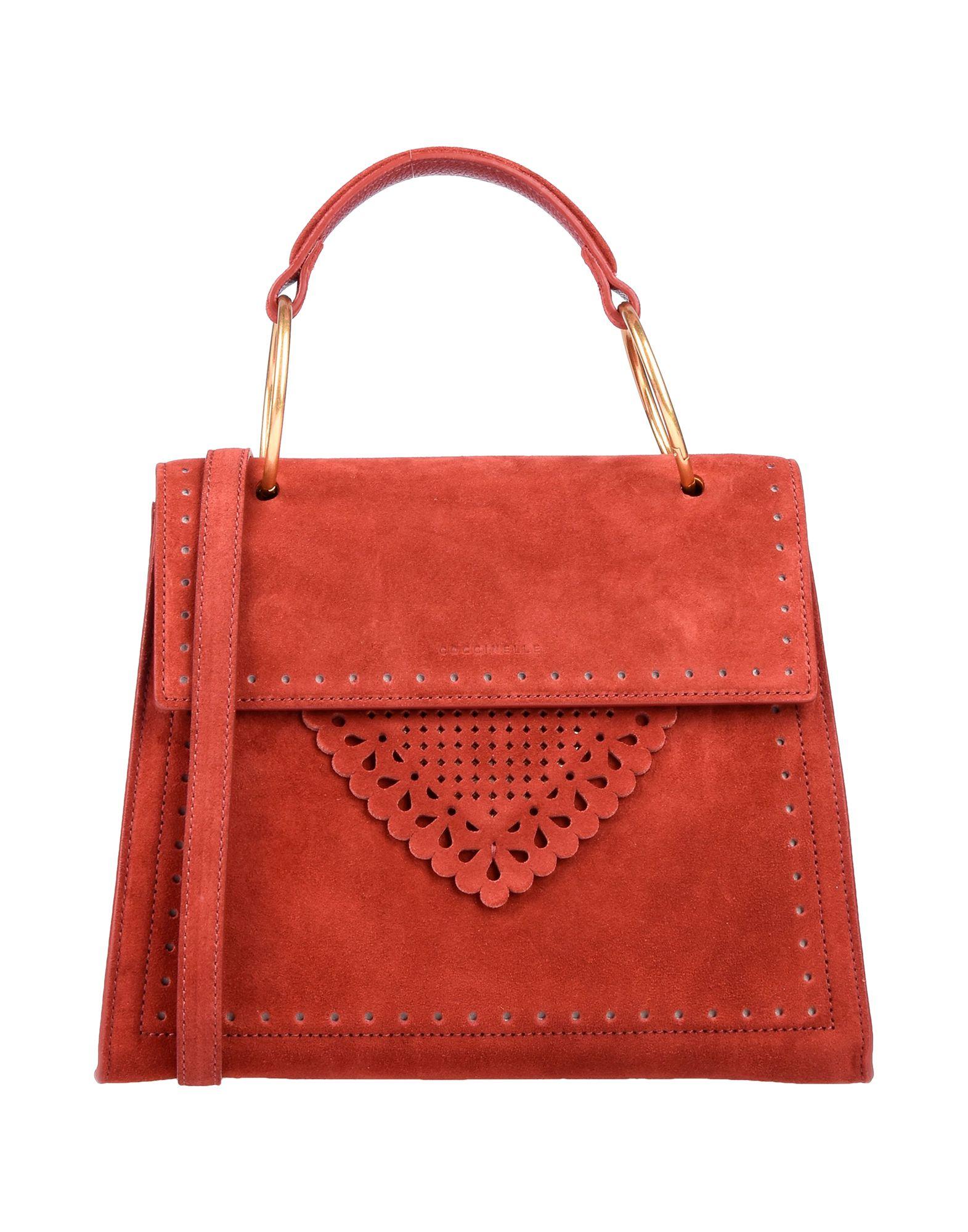 Coccinelle Leather Crossbody Bag in Brick Red (Red) Lyst