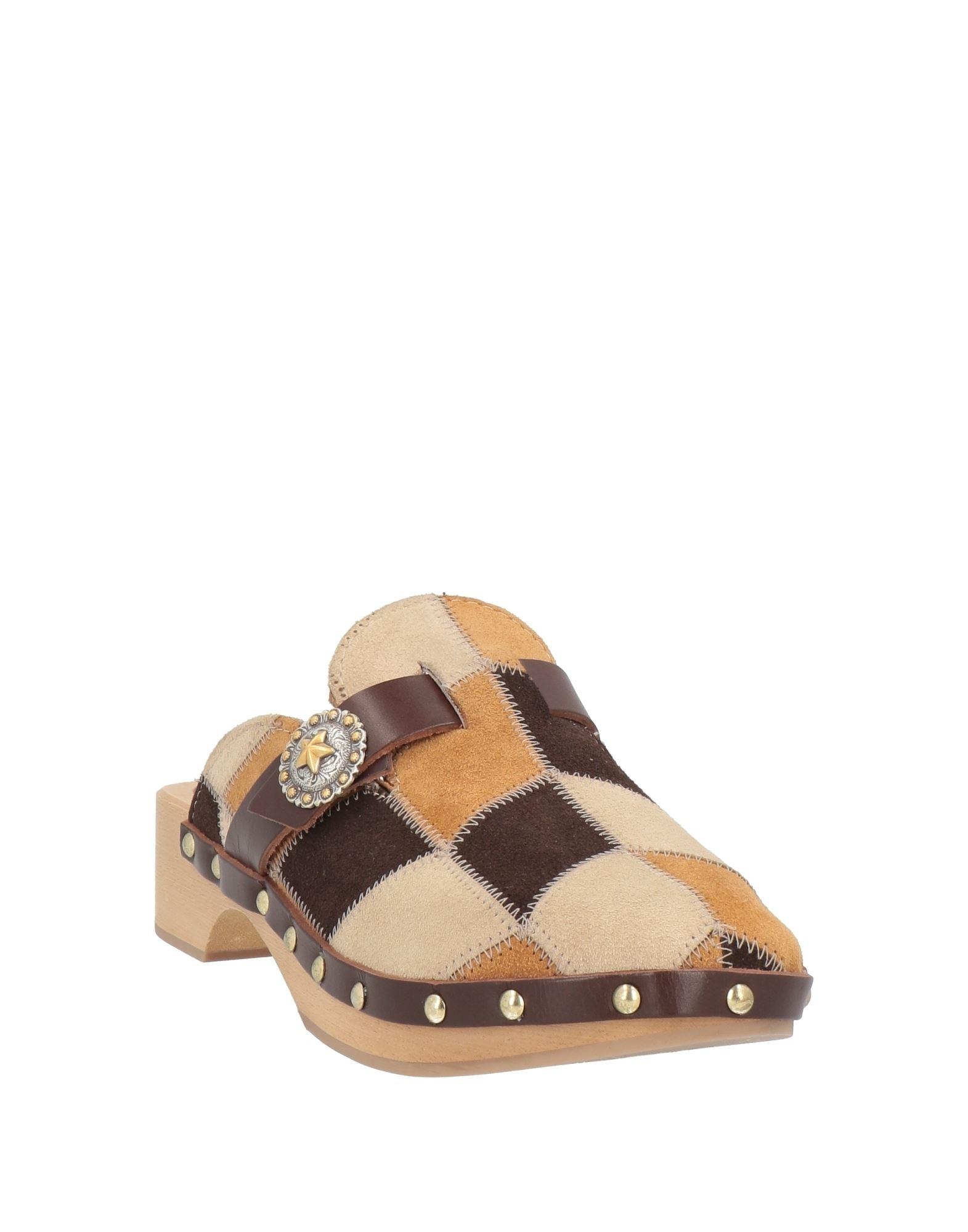 Louis Vuitton Leather Mules & Clogs In Multicolour