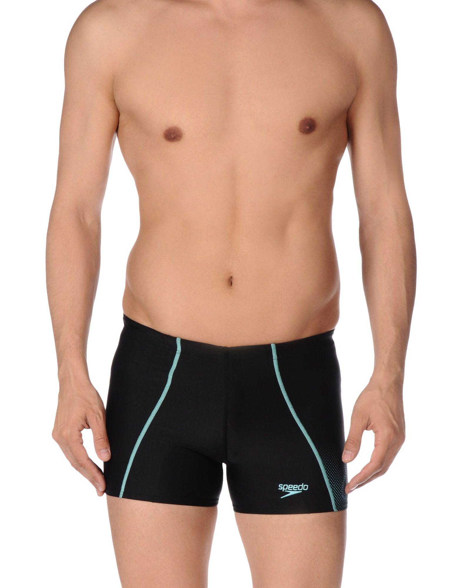 Lyst Speedo Swimming Trunks in Black for Men
