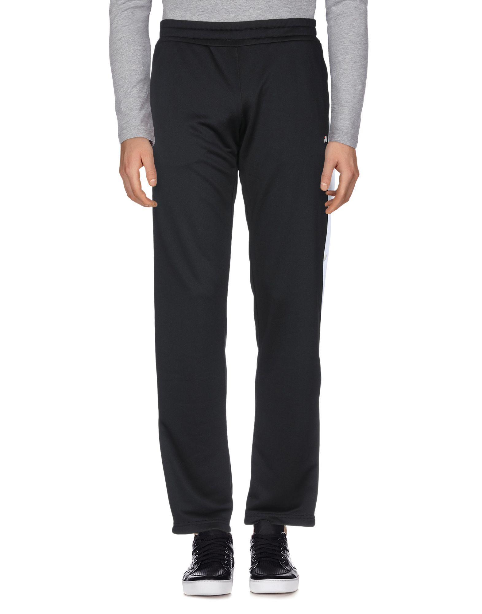 fila classic basic pants black