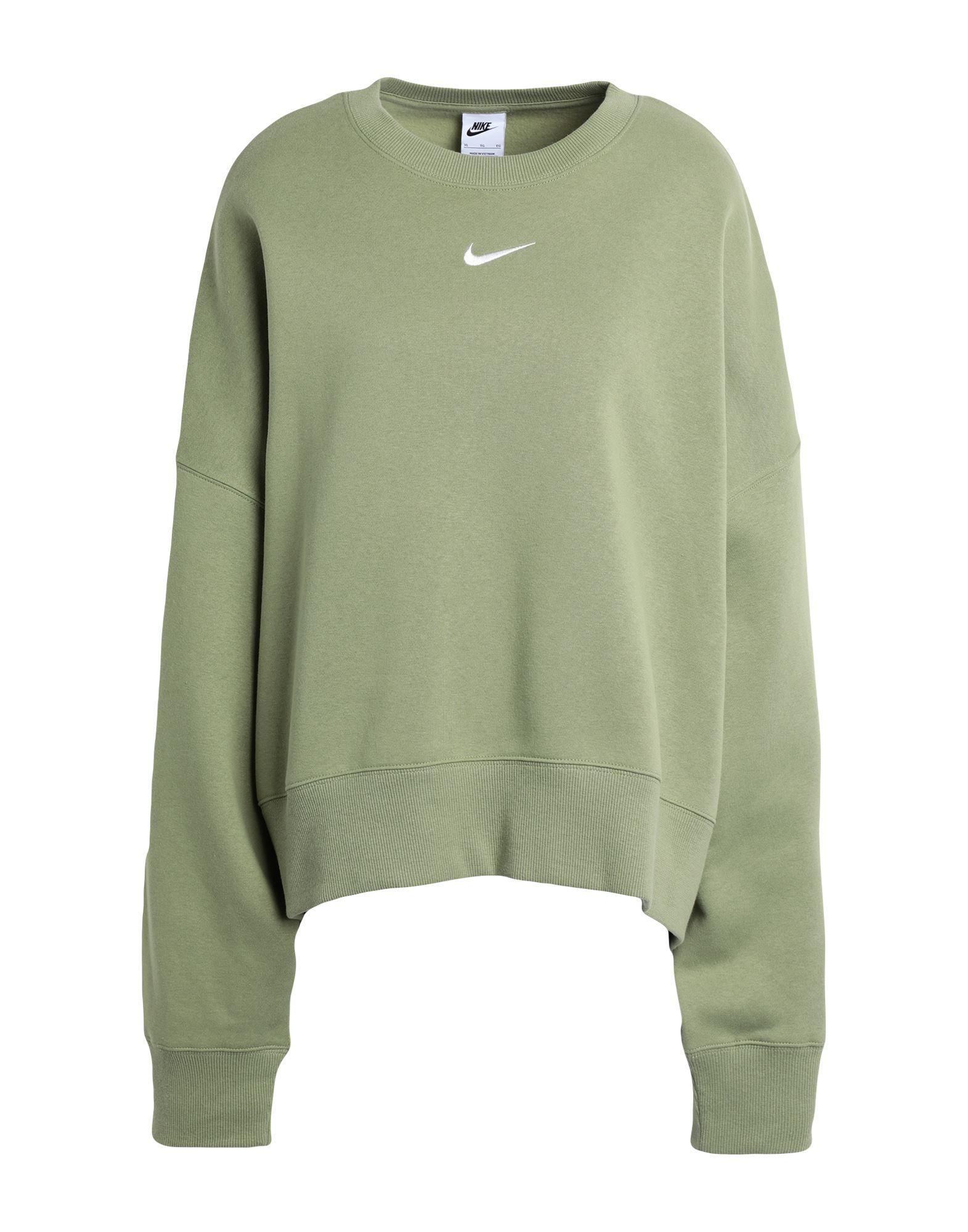 Nike Sweatshirt in Green | Lyst