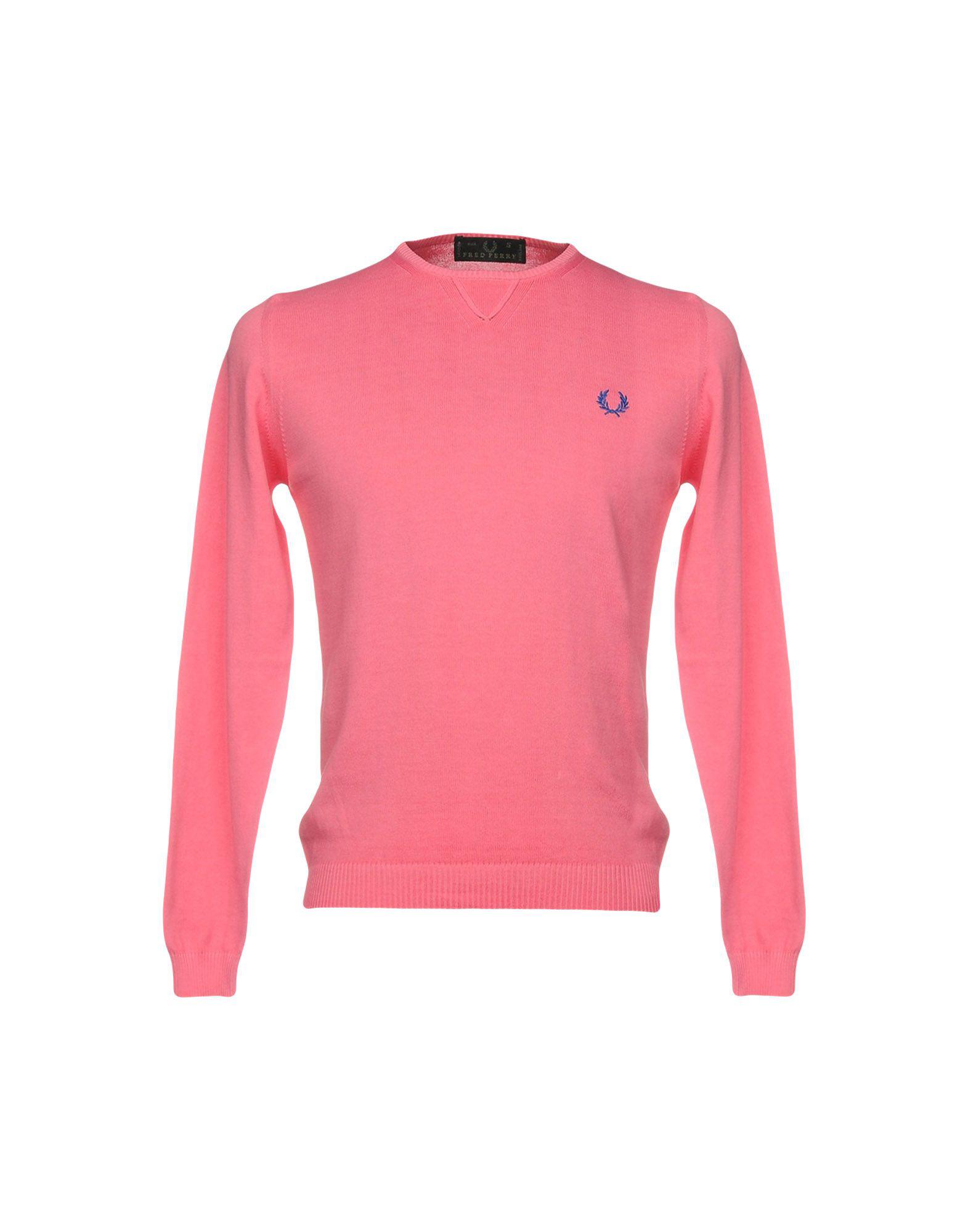 fred perry pink jumper