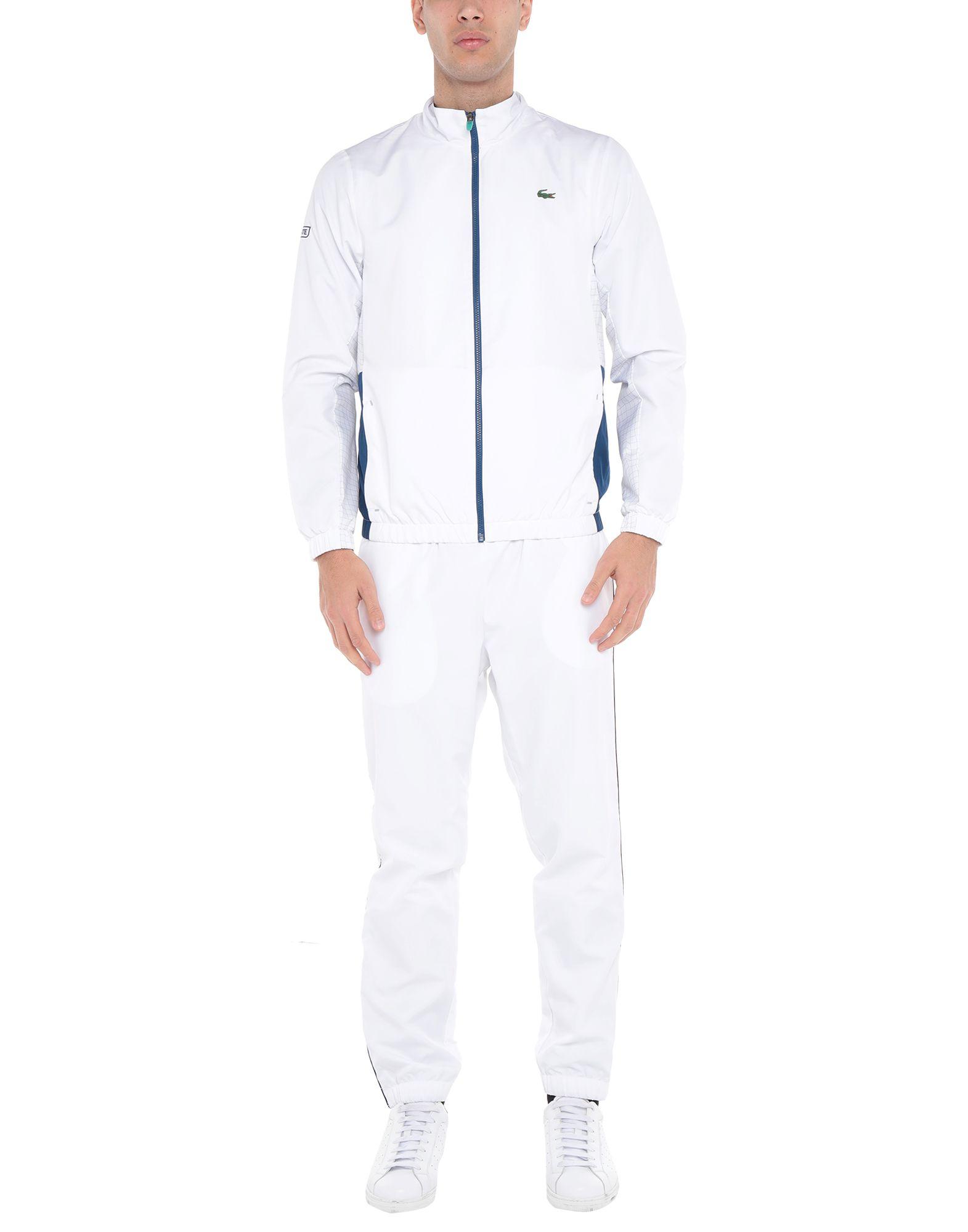 all white sweat suit
