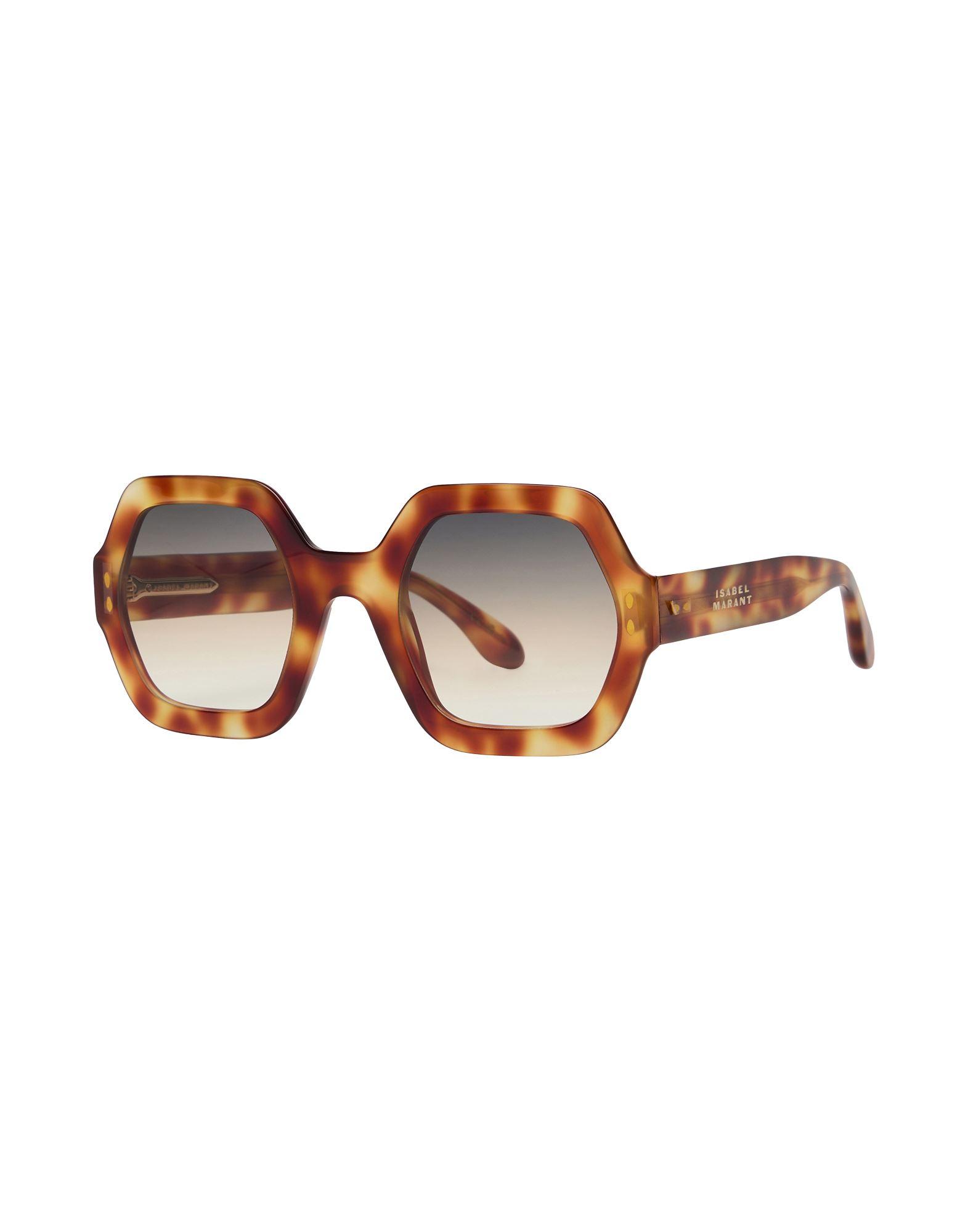 Lunettes De Soleil Isabel Marant Cat Eye Noir Et Or - Modèle 0083