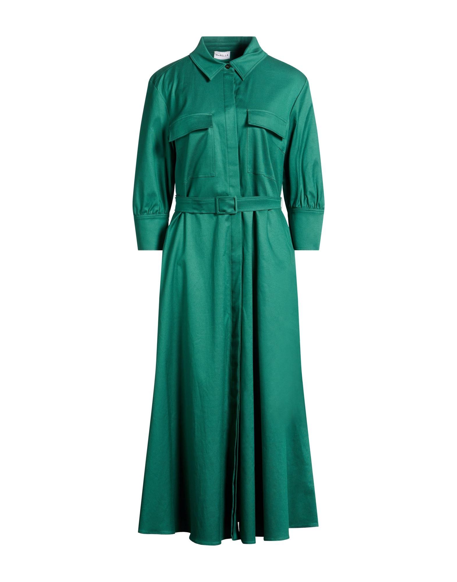 marella green dress Marella T EGIZIO Green Feather Dress 322603262 002 – Izzi of Baslow main image 1