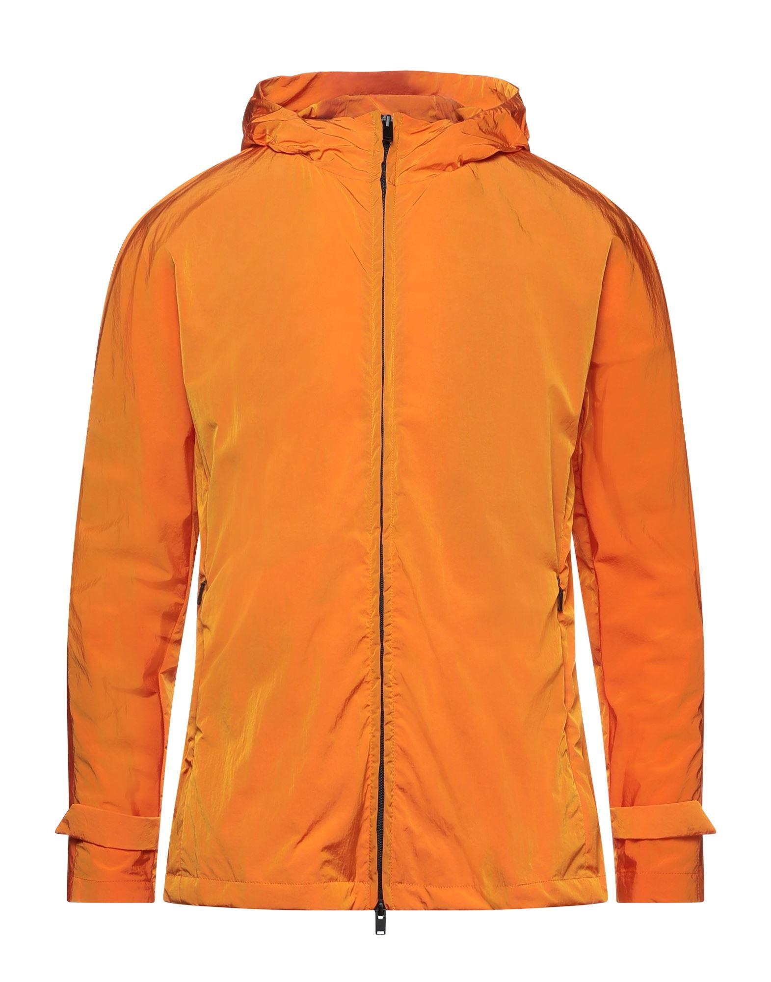 Hevò Overcoat in Orange for Men - Lyst
