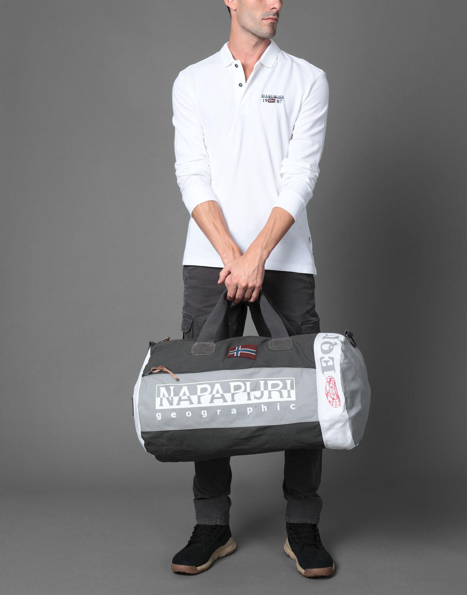 Bolso de viaje Napapijri de Lona de color Gris | Lyst