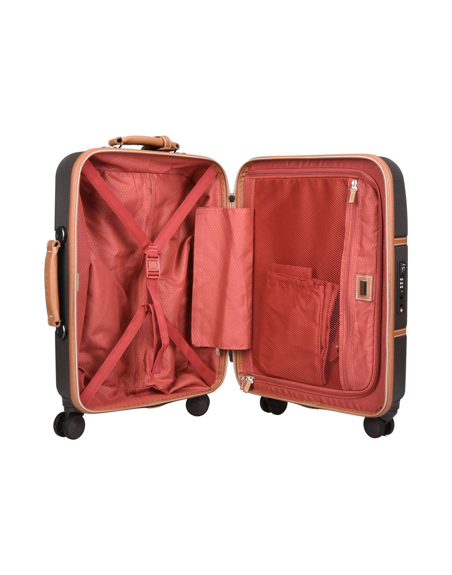 Delsey Wheeled luggage in Dark Brown (Brown) Lyst