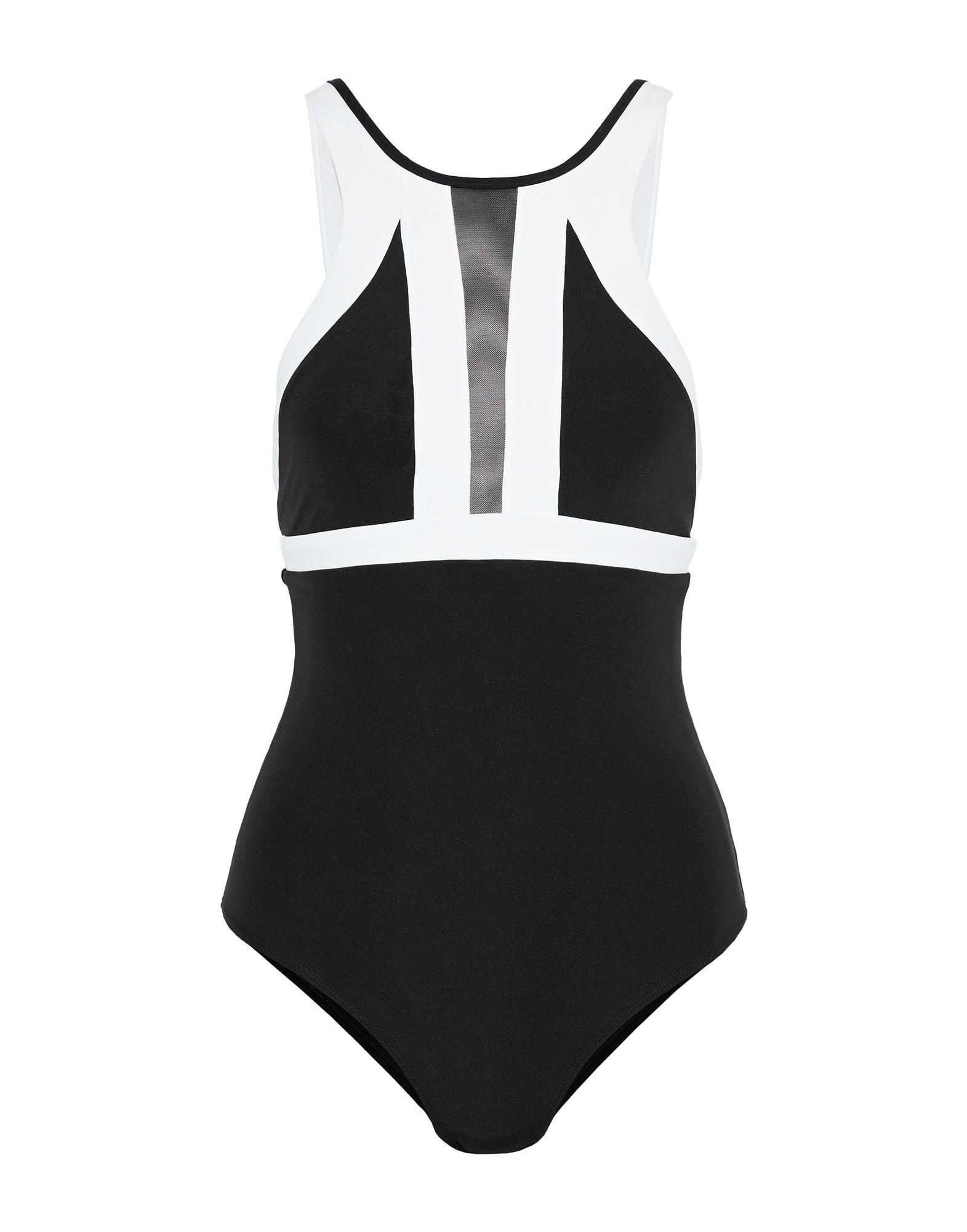 Jets by Jessika Allen Tulle One-piece Swimsuit in Black - Lyst