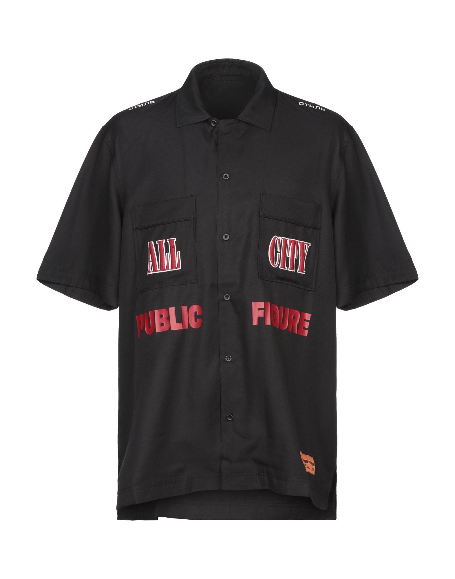 Heron Preston Synthetic Shirt in Black for Men - Lyst