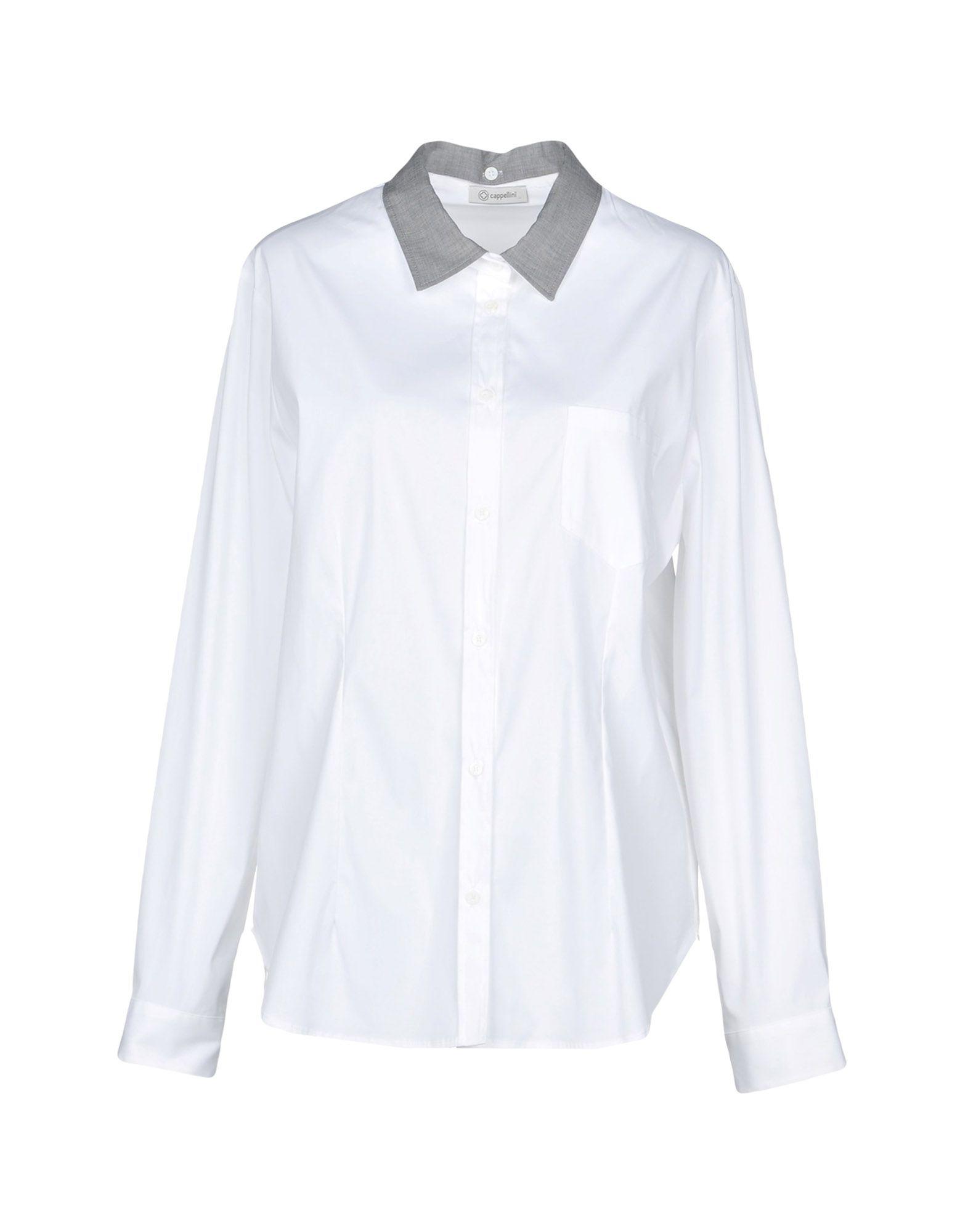 Cappellini By Peserico Cotton Shirt in White - Lyst