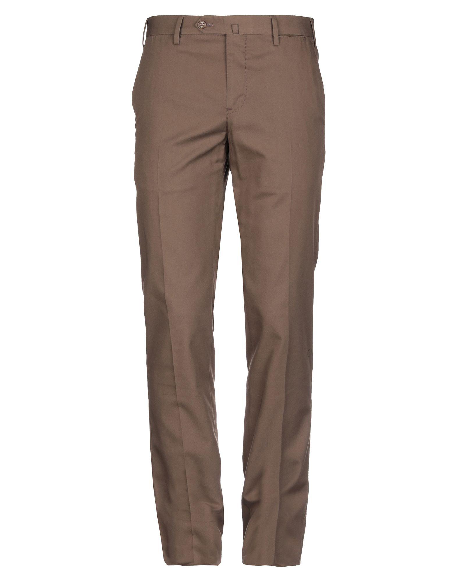 PT01 Synthetic Casual Pants in Dark Brown (Brown) for Men Lyst