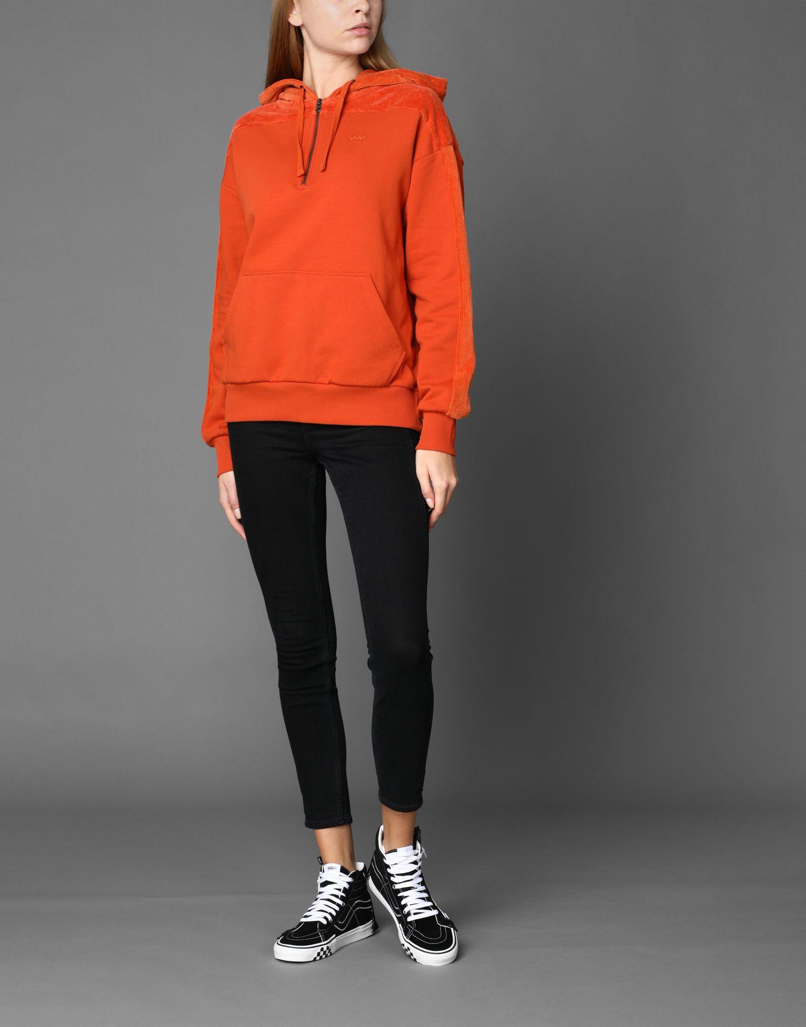 vans orange sweatshirt