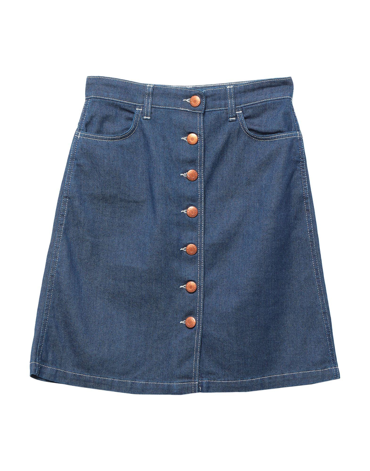closed denim skirt