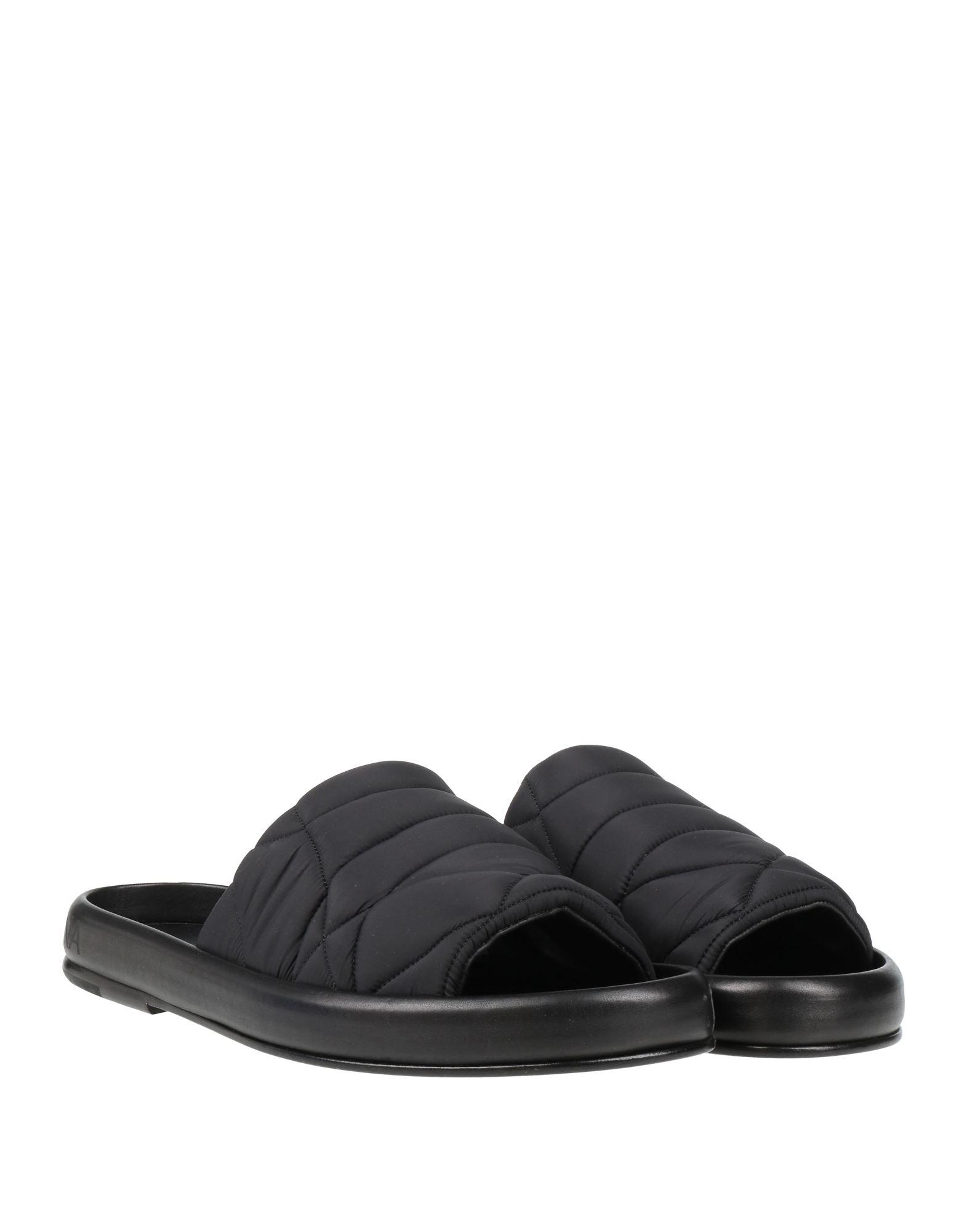 サンダル DOLCE & GABBANA Men Sandals Black A80397AO602 80999 Calfskin slide in Black for Men | Dolce&Gabbana® US