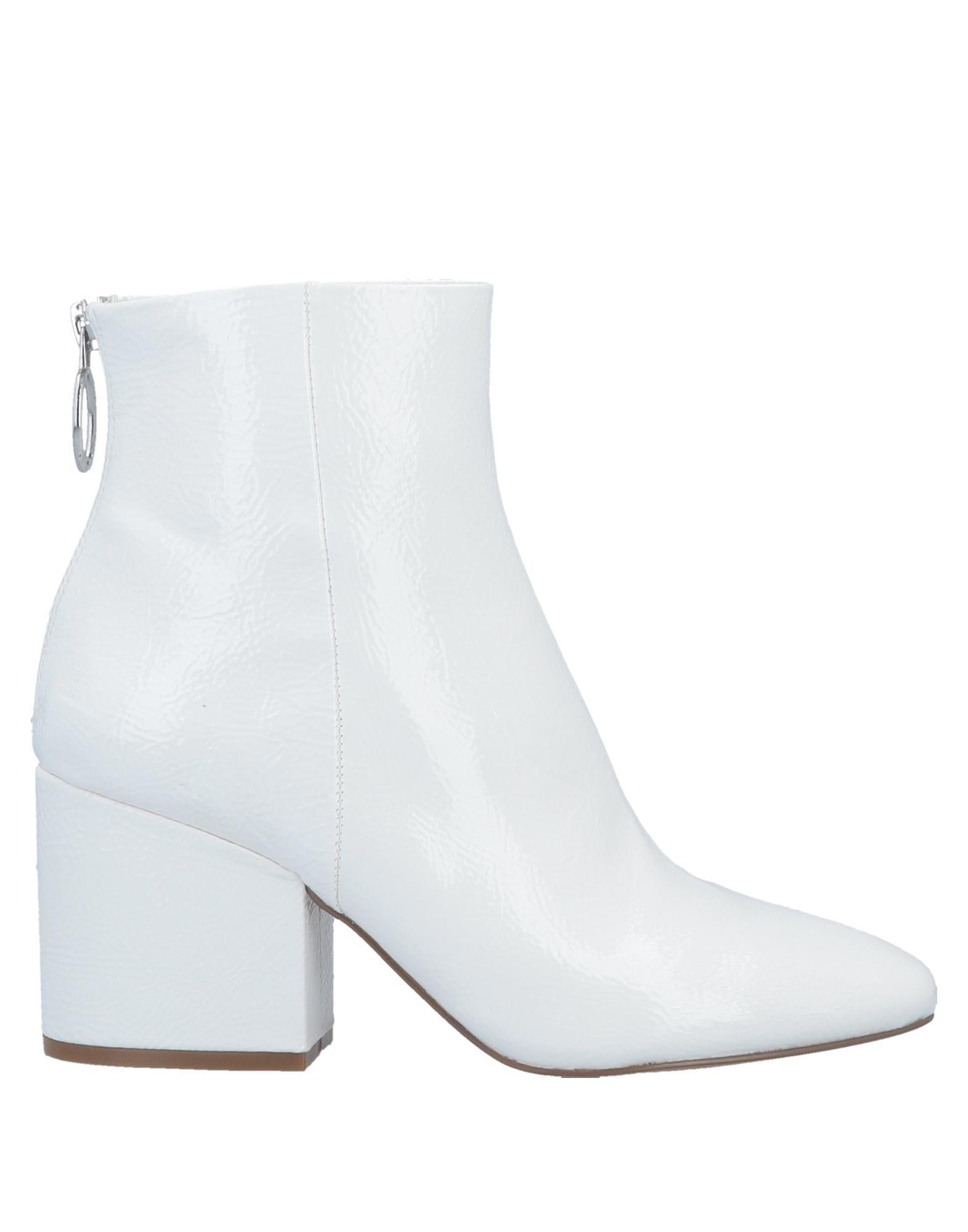 Steve Madden Ankle Boots in White - Lyst