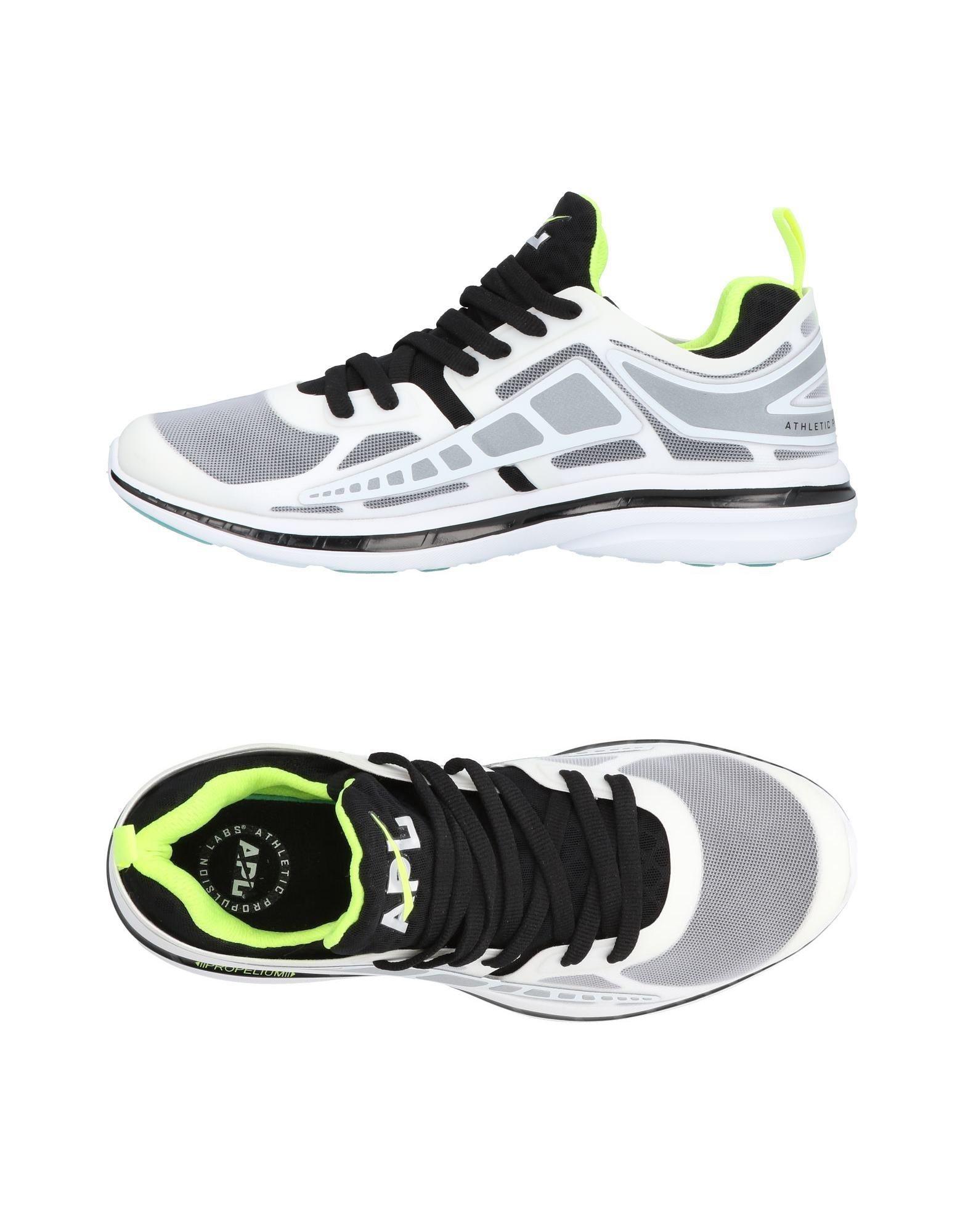 apl all white sneakers