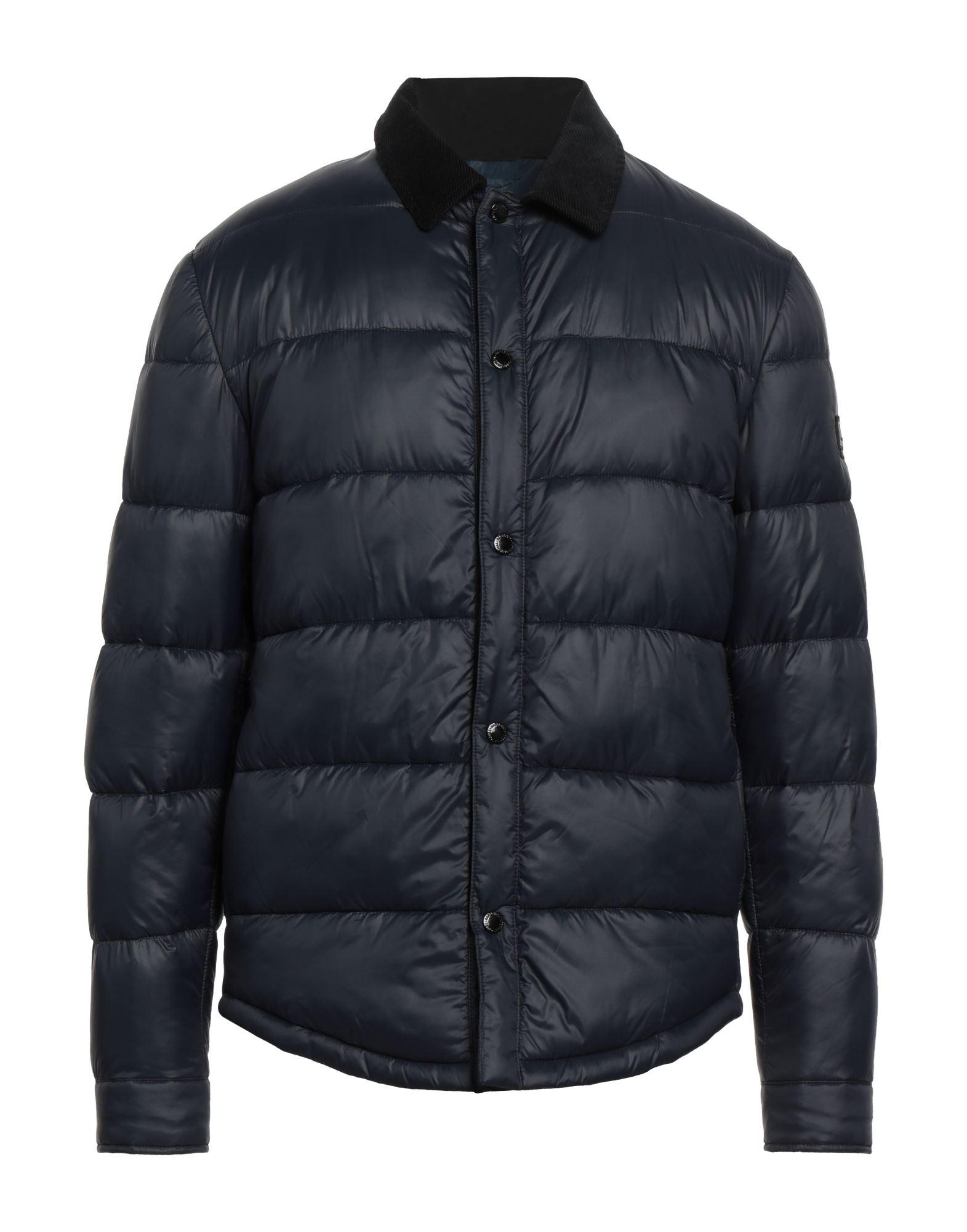 Barbour Down Jacket in Blue for Men | Lyst