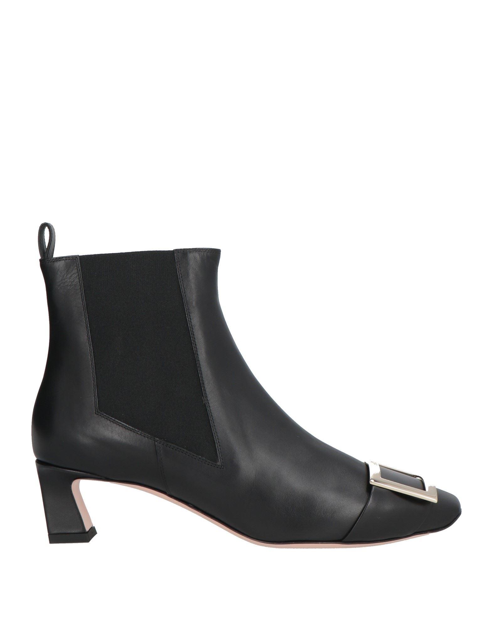 Roger Vivier Ankle Boots Leather in Black Lyst UK