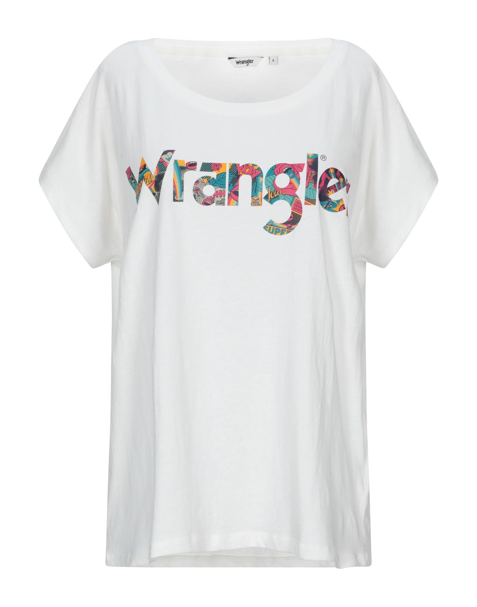 Wrangler T-shirt in White - Lyst