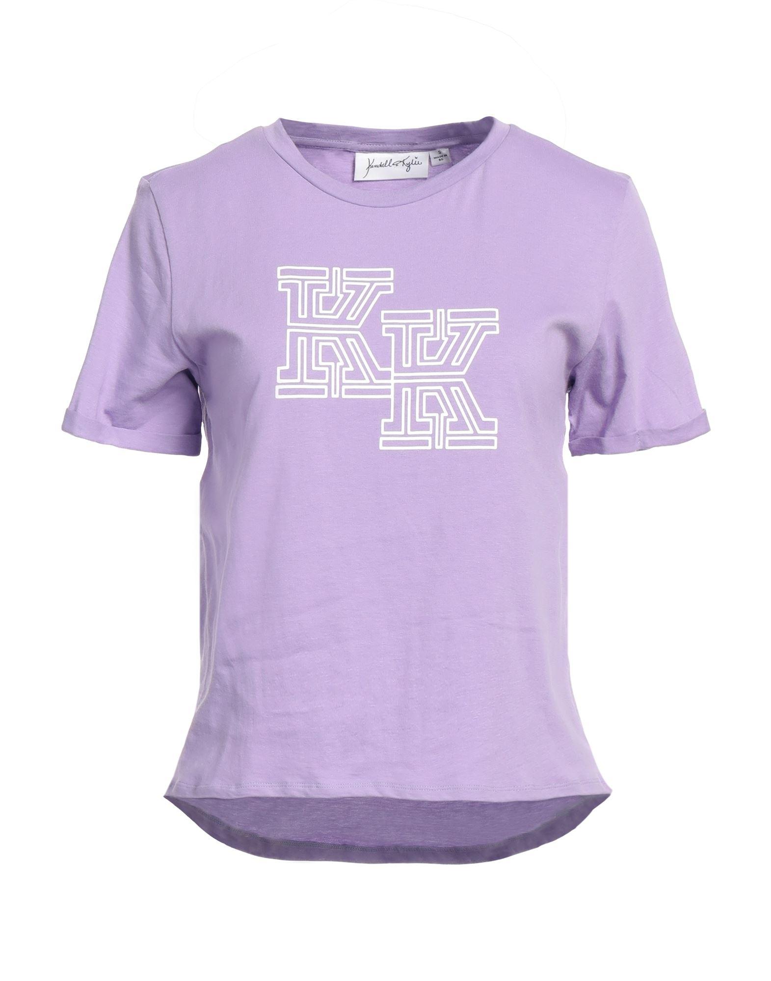 KENDALL + KYLIE 売れ筋商品|||ケンデールアンドカイル Tシャツ トップス レディース T-shirts Purple Kendall + Kylie Clothing for Women | Online Sale up to 84