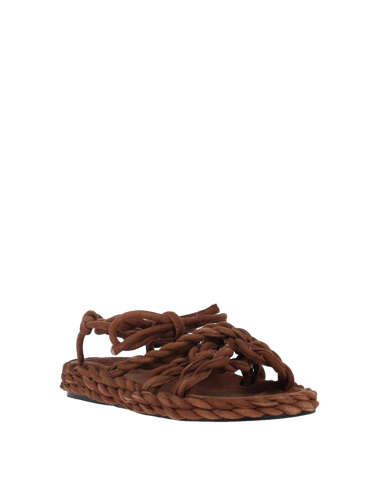 Laurence Bras Sandals in Brown | Lyst