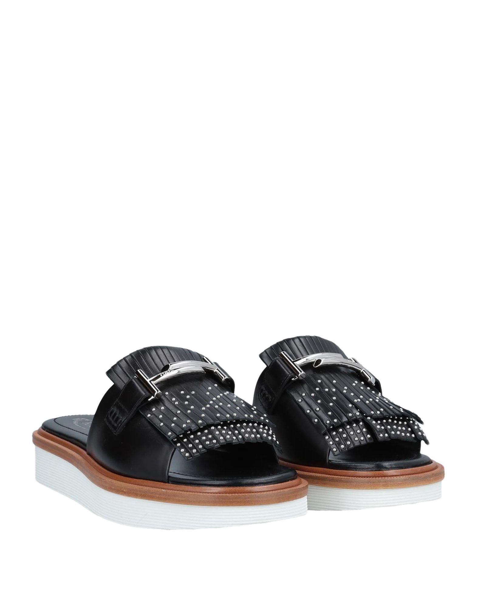 Tod's Sandals in Black - Lyst