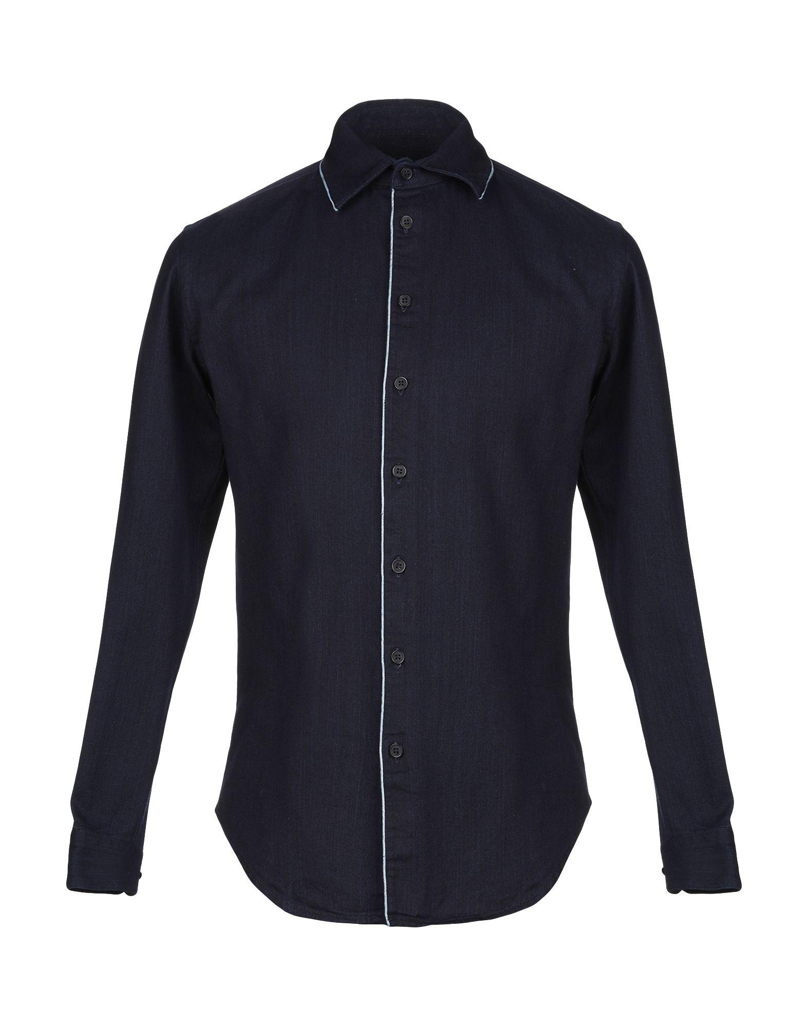 armani denim shirts
